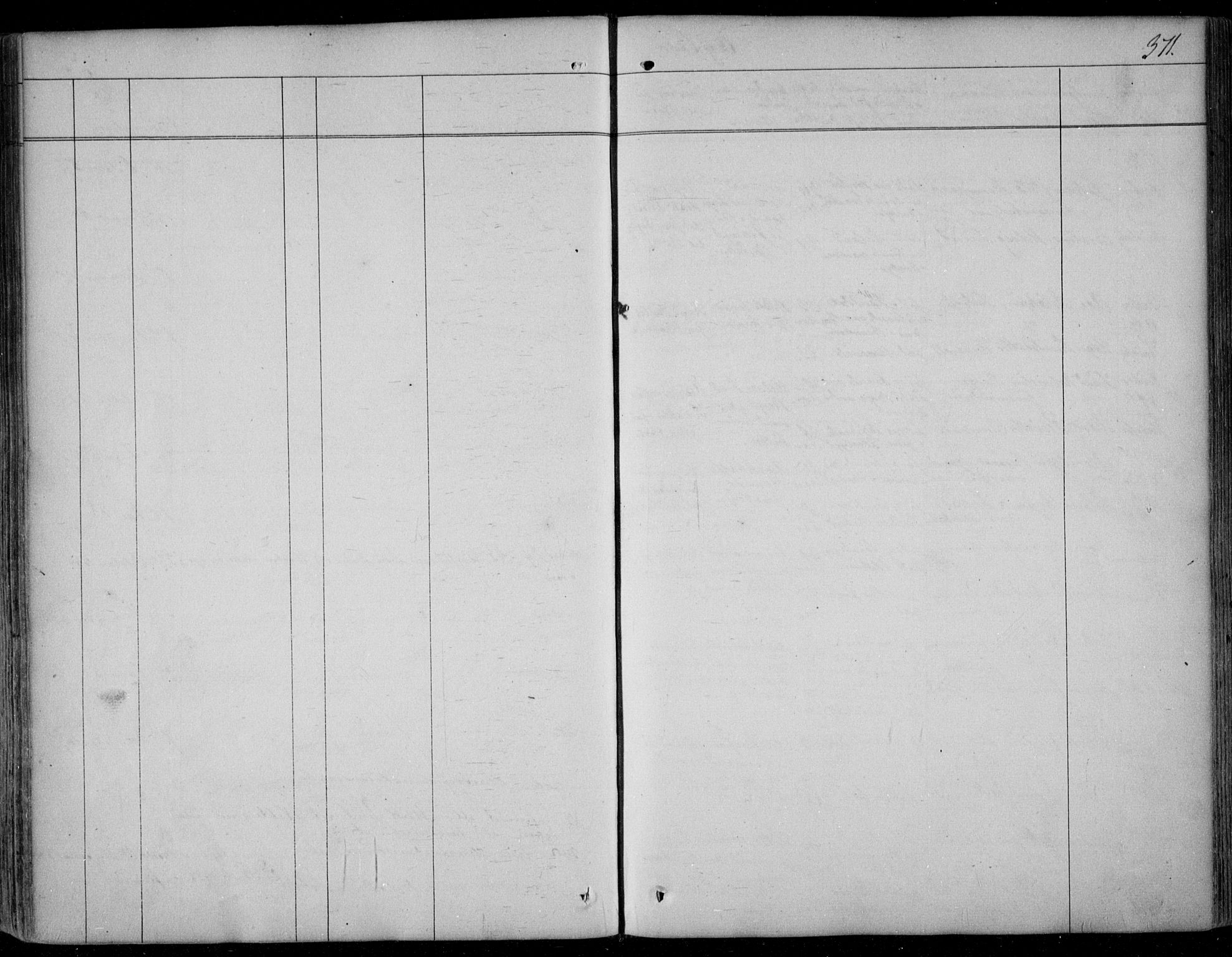 Kviteseid kirkebøker, SAKO/A-276/F/Fa/L0006: Parish register (official) no. I 6, 1836-1858, p. 371