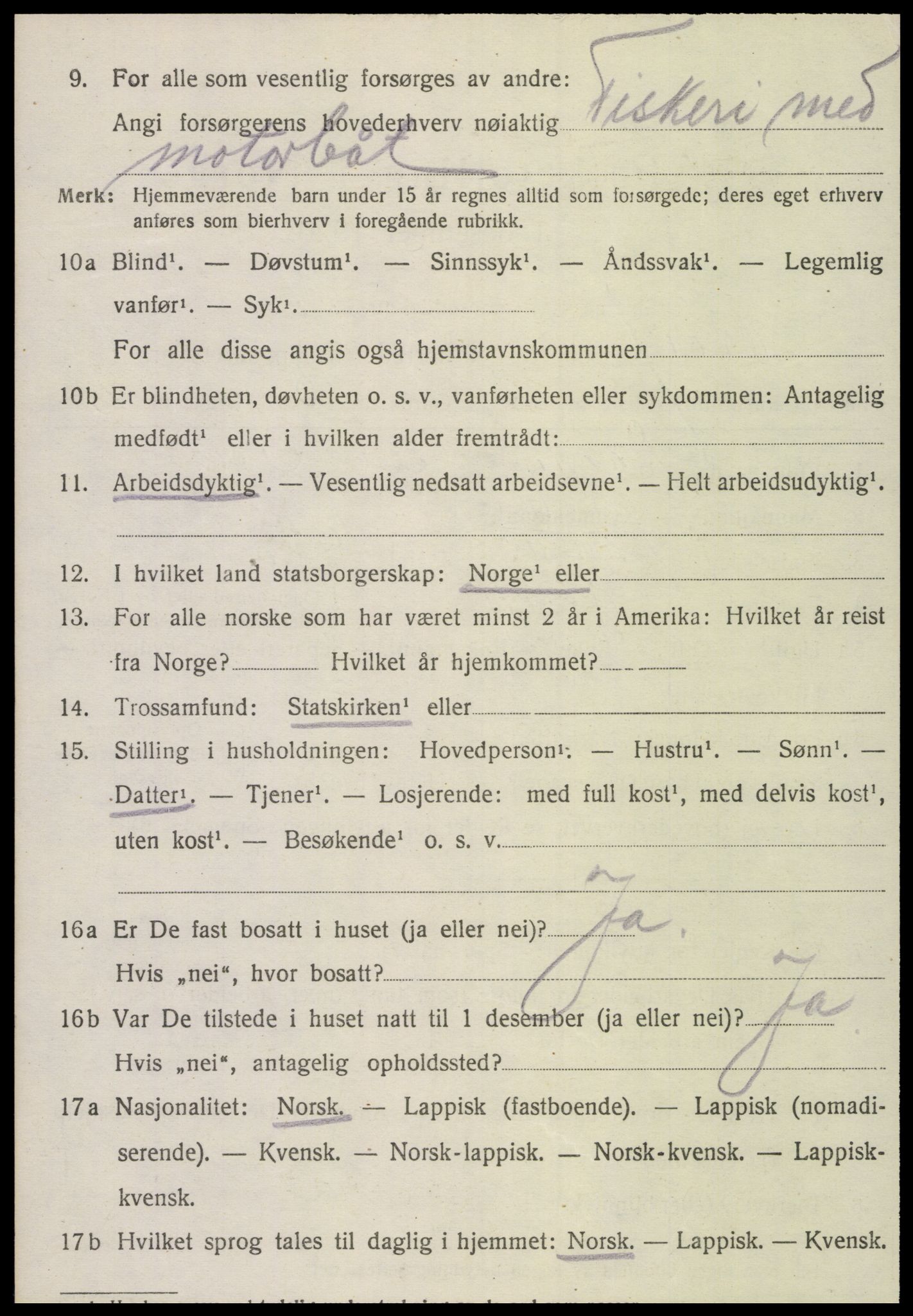 SAT, 1920 census for Nærøy, 1920, p. 1282