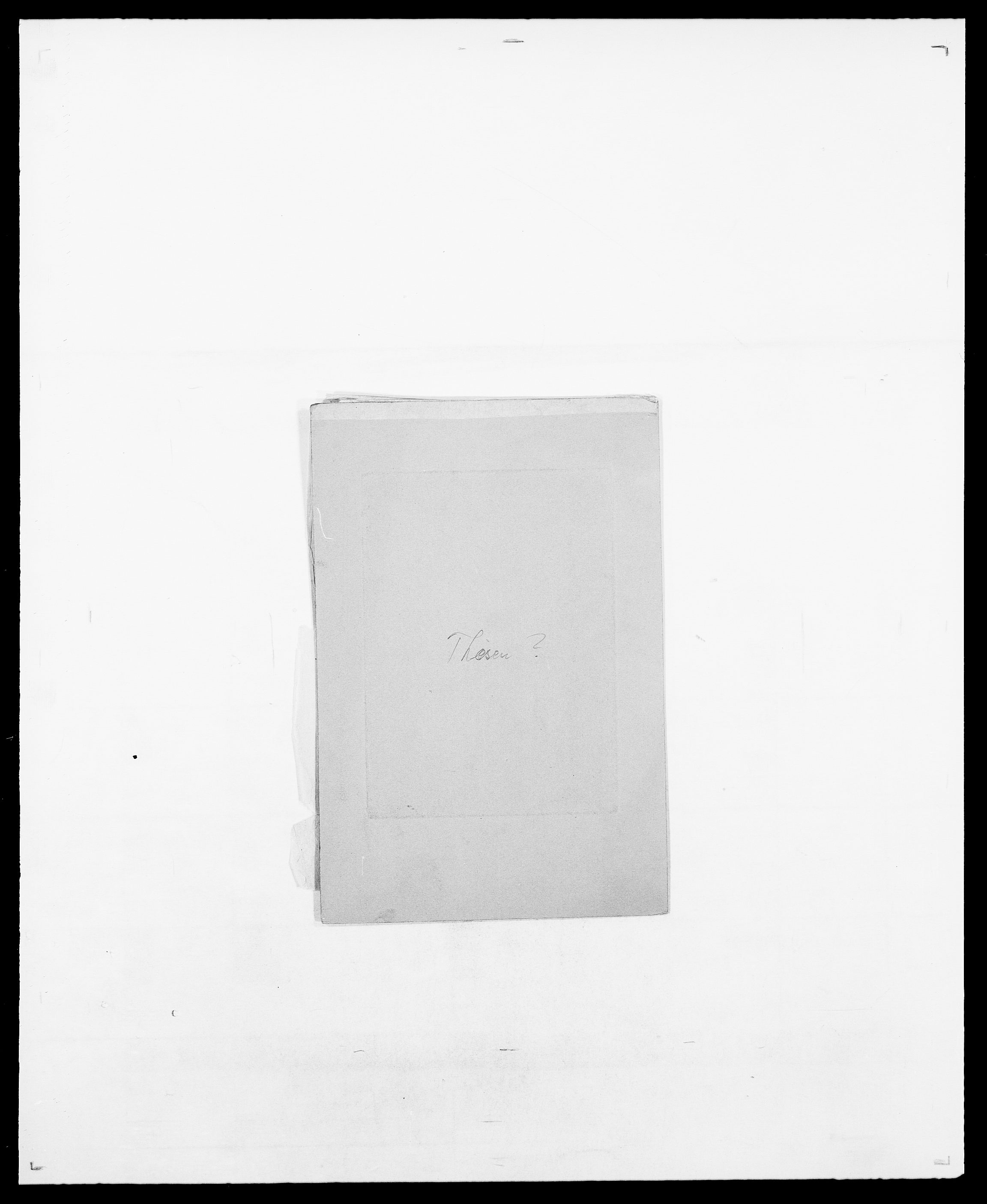 Delgobe, Charles Antoine - samling, SAO/PAO-0038/D/Da/L0038: Svanenskjold - Thornsohn, p. 695