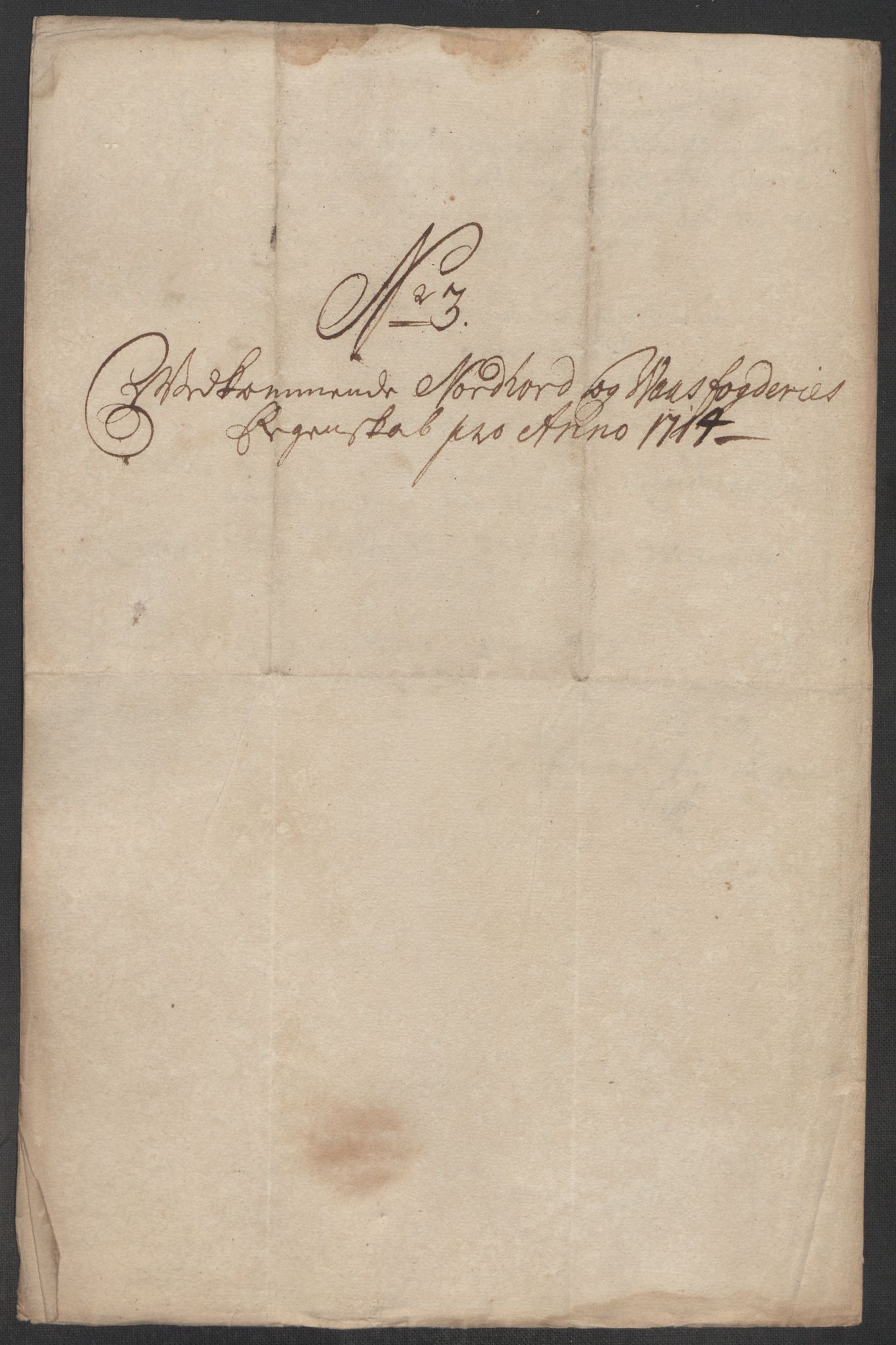 Rentekammeret inntil 1814, Reviderte regnskaper, Fogderegnskap, AV/RA-EA-4092/R51/L3197: Fogderegnskap Nordhordland og Voss, 1714, p. 146