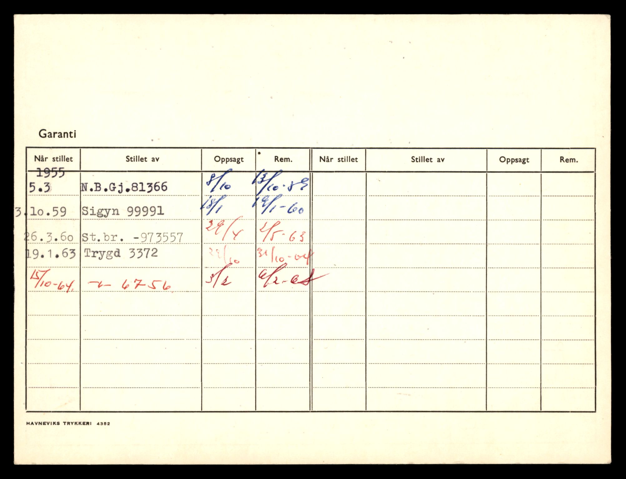 Møre og Romsdal vegkontor - Ålesund trafikkstasjon, SAT/A-4099/F/Fe/L0048: Registreringskort for kjøretøy T 14721 - T 14863, 1927-1998, p. 4