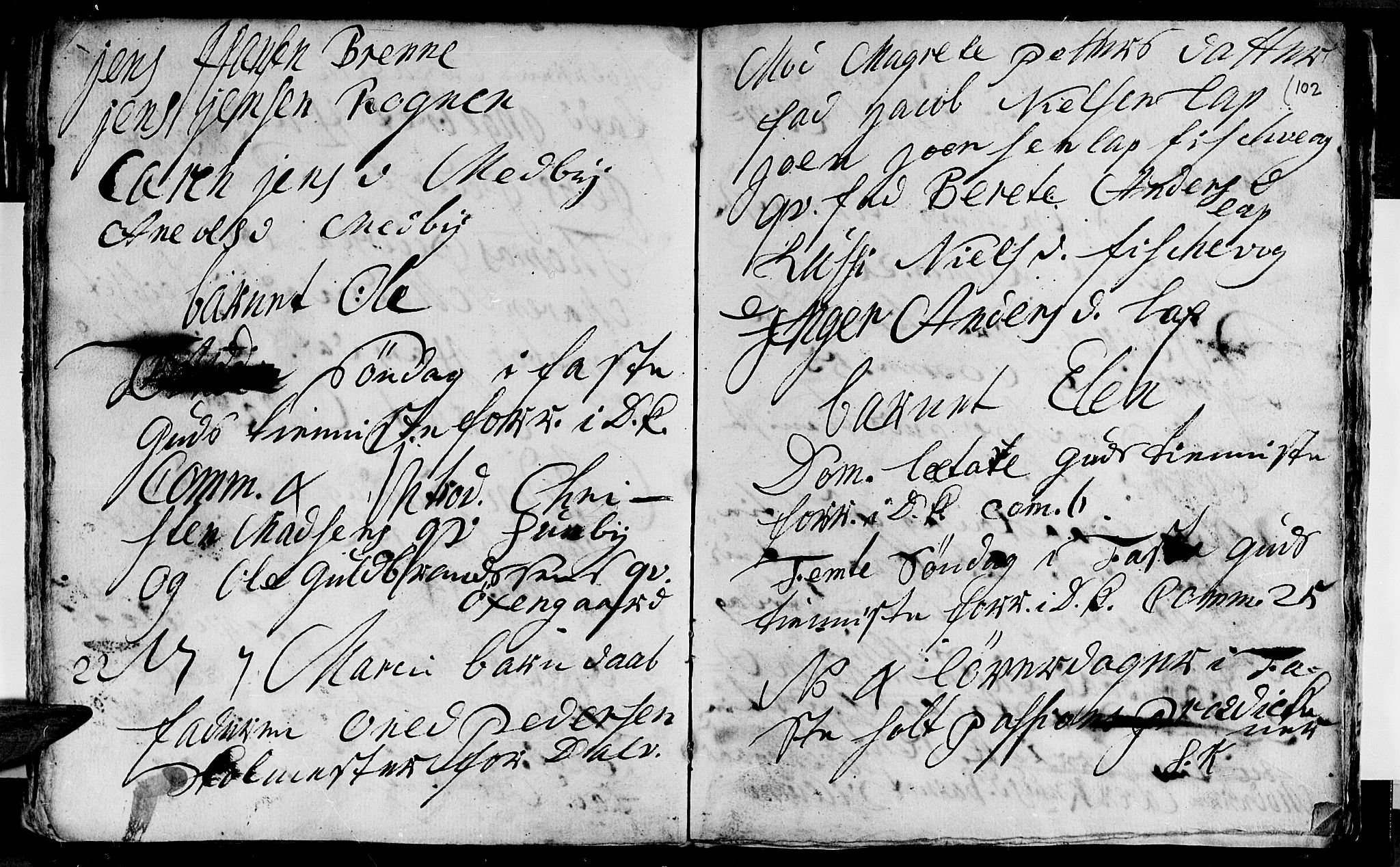 Ministerialprotokoller, klokkerbøker og fødselsregistre - Nordland, AV/SAT-A-1459/847/L0662: Parish register (official) no. 847A02, 1735-1749, p. 102