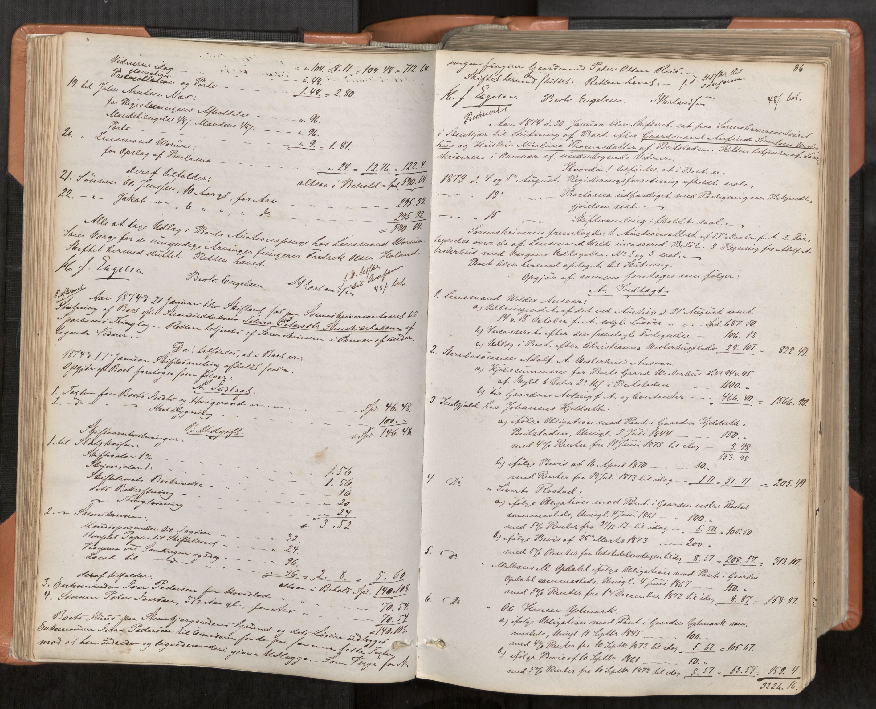 Inderøy sorenskriveri, AV/SAT-A-4147/1/3/3A/L0028: Skifteslutningsprotokoll 3, 1871-1888, p. 86