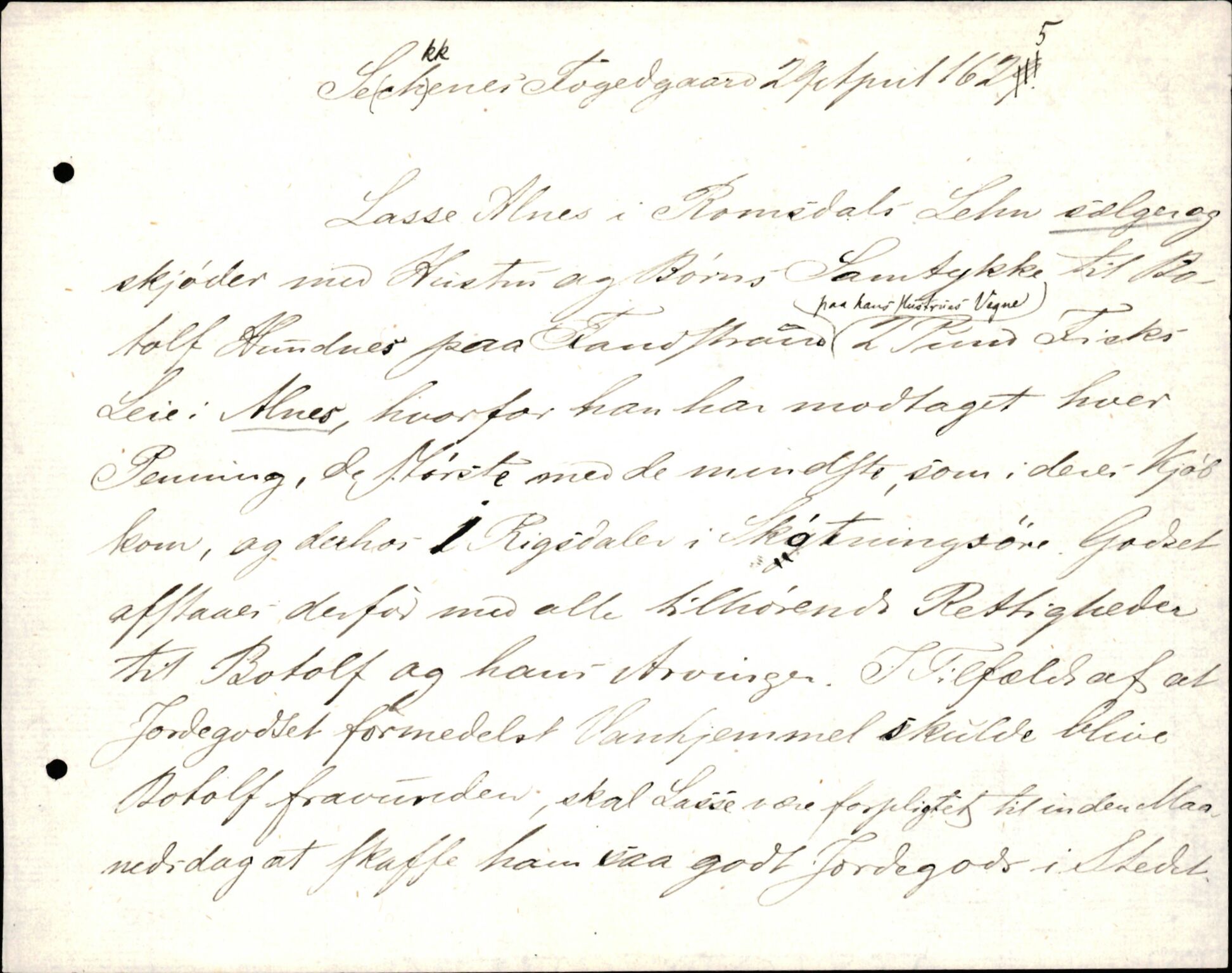 Riksarkivets diplomsamling, AV/RA-EA-5965/F35/F35d/L0003: Innlånte diplomer, seddelregister, 1621-1642, p. 109