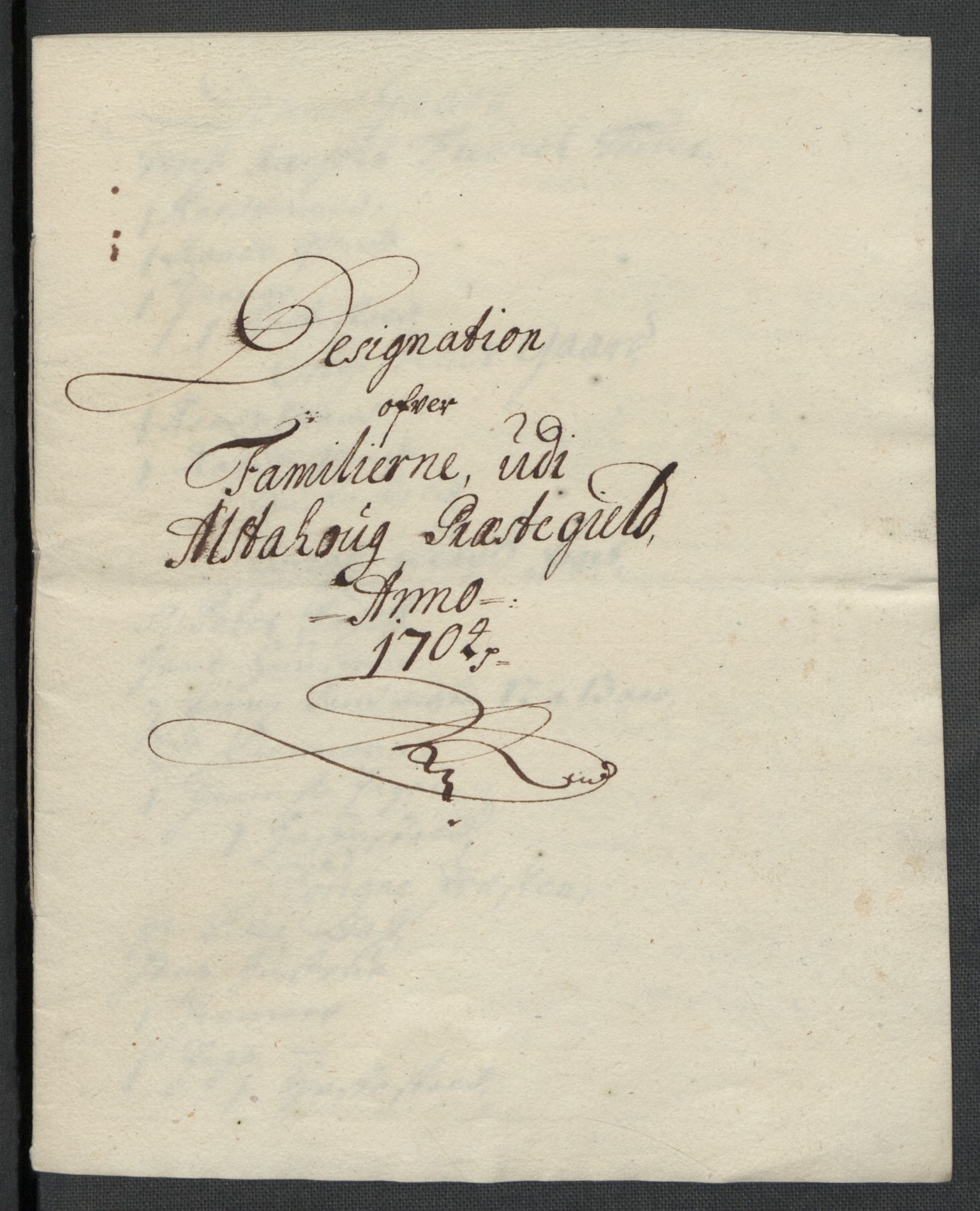 Rentekammeret inntil 1814, Reviderte regnskaper, Fogderegnskap, AV/RA-EA-4092/R65/L4508: Fogderegnskap Helgeland, 1702-1705, p. 344