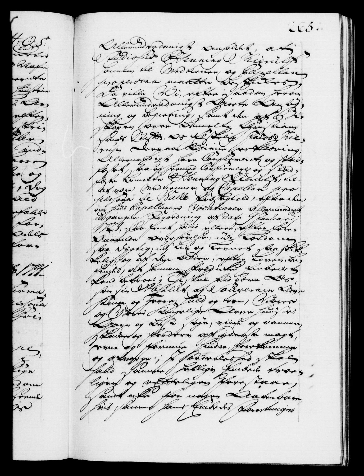 Danske Kanselli 1572-1799, AV/RA-EA-3023/F/Fc/Fca/Fcaa/L0032: Norske registre, 1741-1742, p. 265a