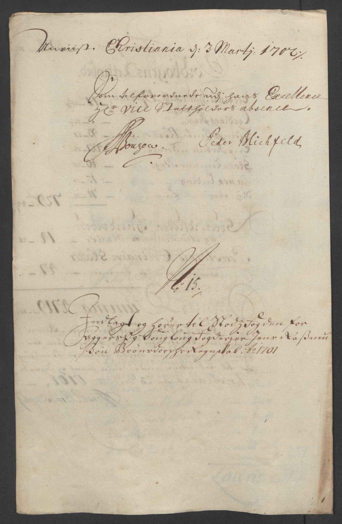 Rentekammeret inntil 1814, Reviderte regnskaper, Fogderegnskap, AV/RA-EA-4092/R10/L0444: Fogderegnskap Aker og Follo, 1701-1702, p. 99