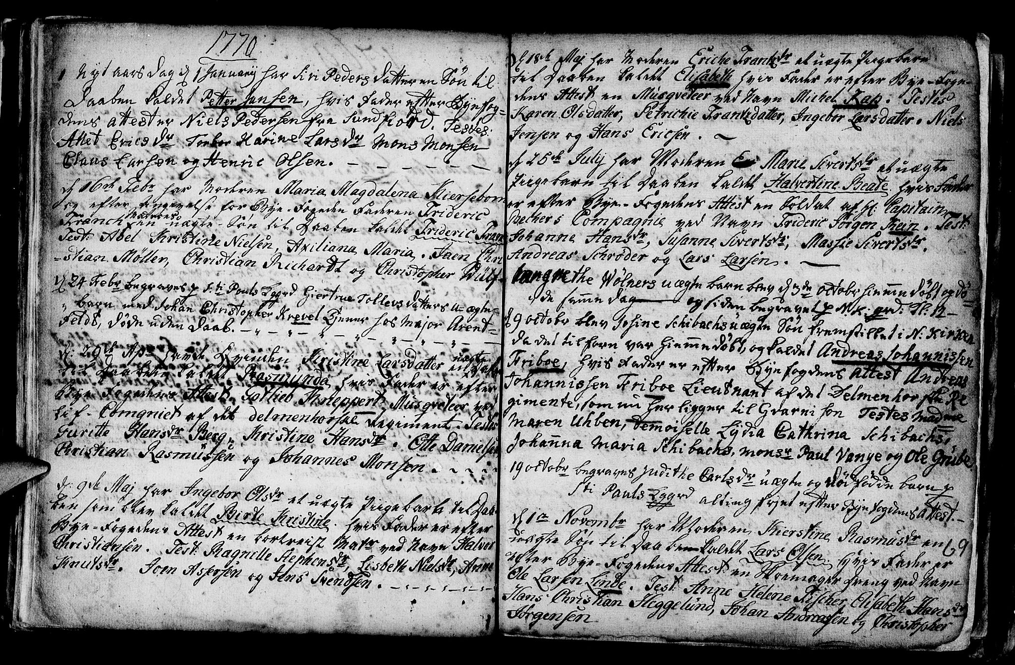 Nykirken Sokneprestembete, AV/SAB-A-77101/H/Haa/L0001: Parish register (official) no. A 1, 1668-1820, p. 69