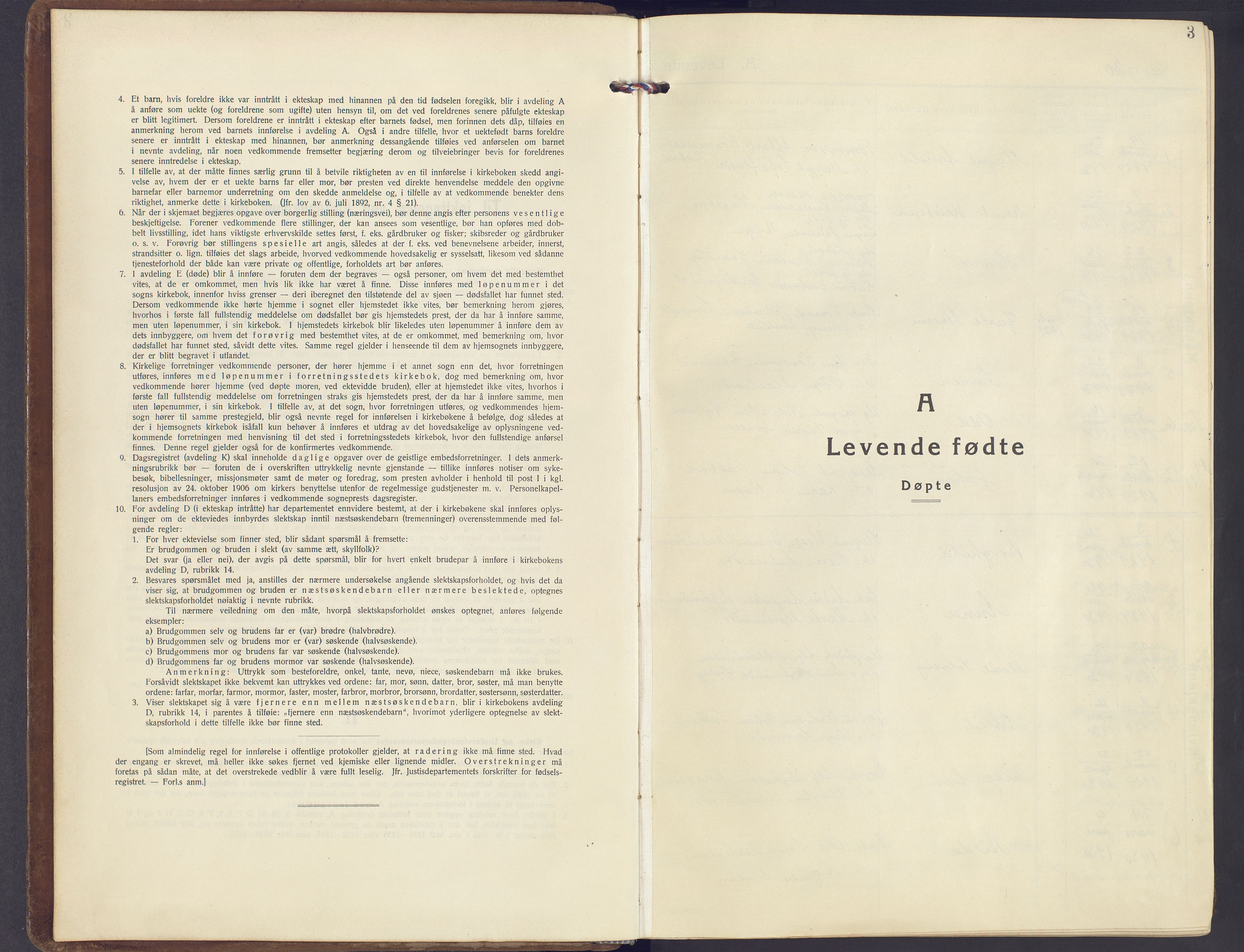 Romedal prestekontor, SAH/PREST-004/K/L0013: Parish register (official) no. 13, 1930-1949, p. 3