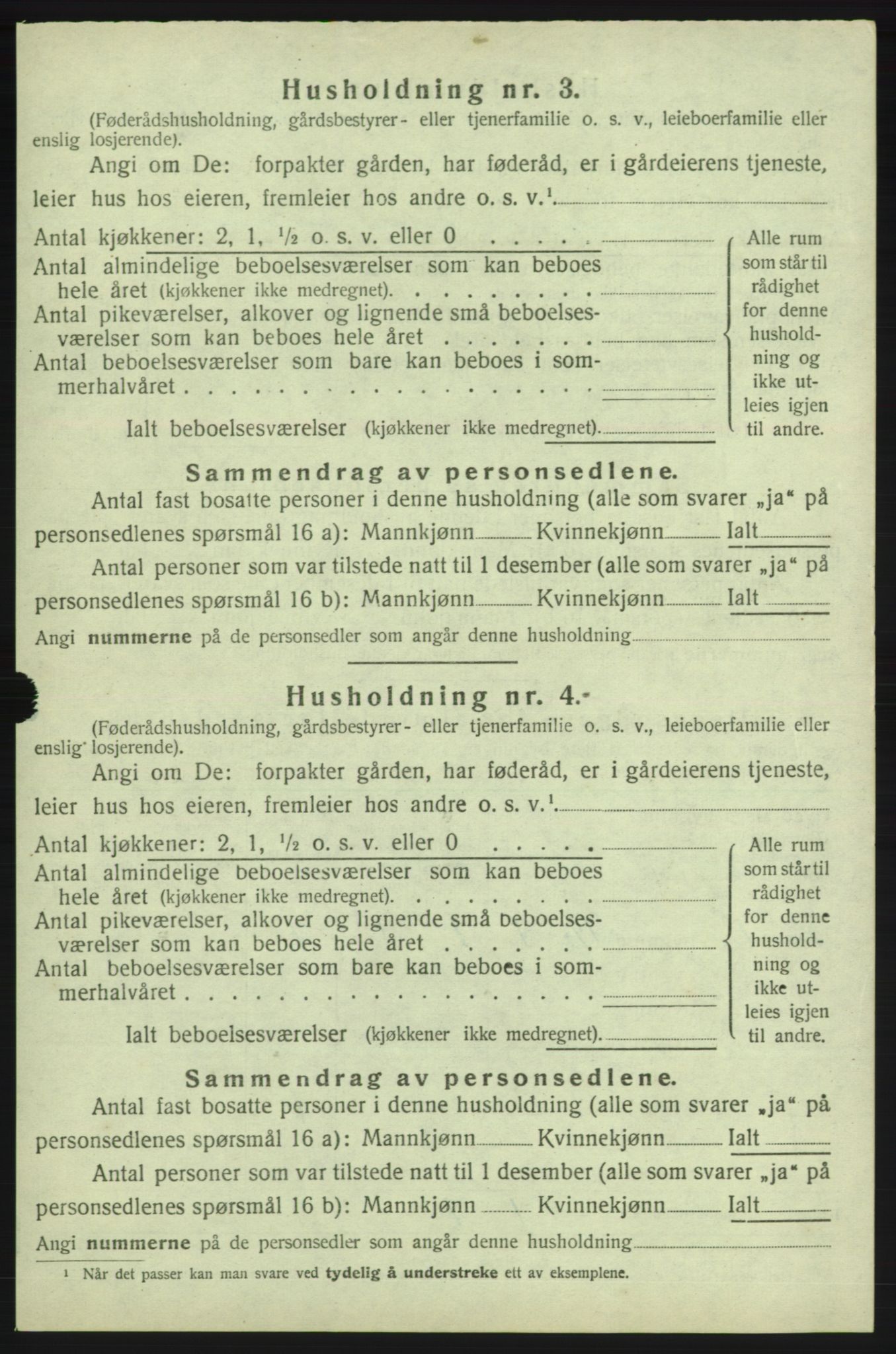 SAB, 1920 census for Kvinnherad, 1920, p. 2821