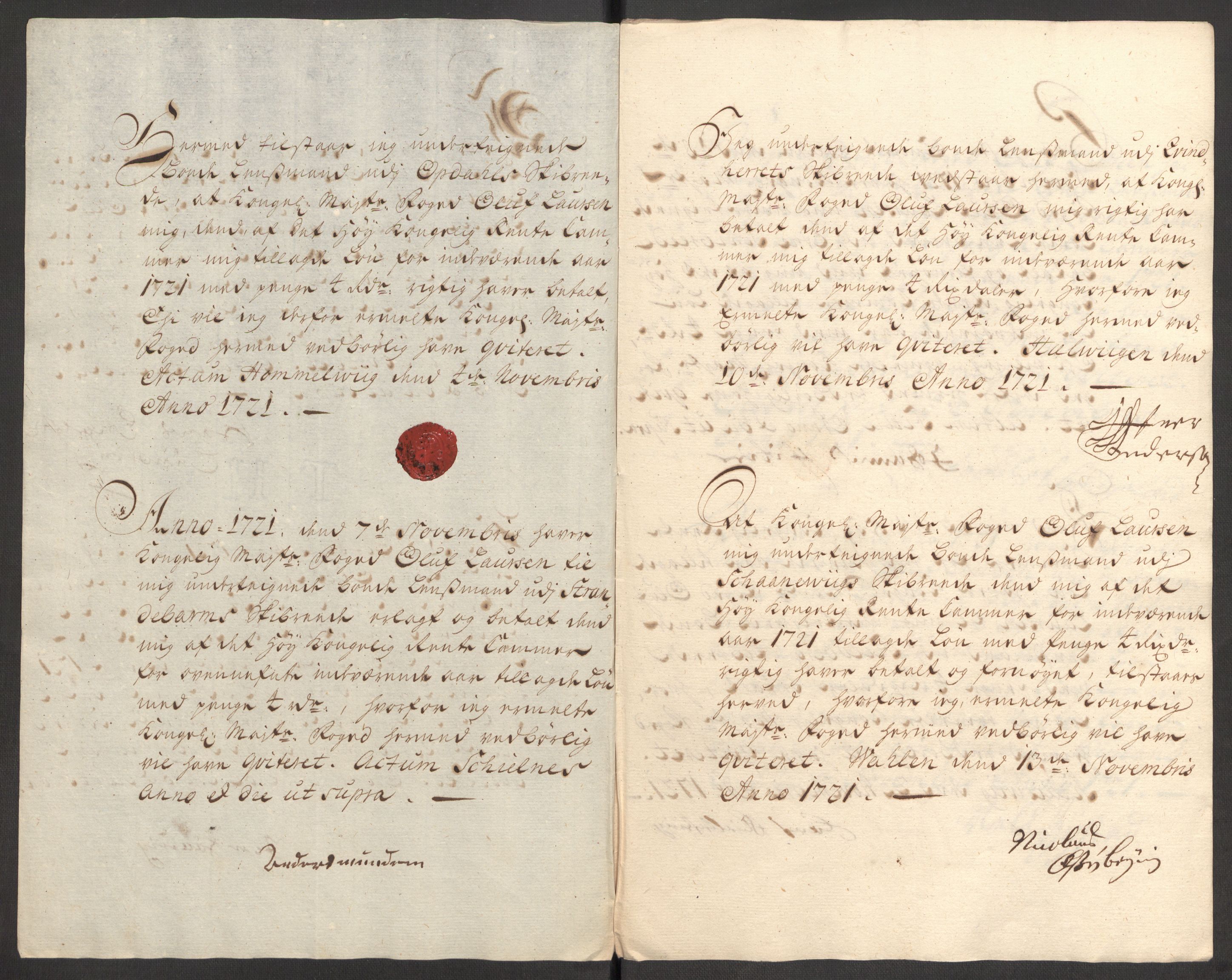 Rentekammeret inntil 1814, Reviderte regnskaper, Fogderegnskap, AV/RA-EA-4092/R48/L3000: Fogderegnskap Sunnhordland og Hardanger, 1721, p. 207