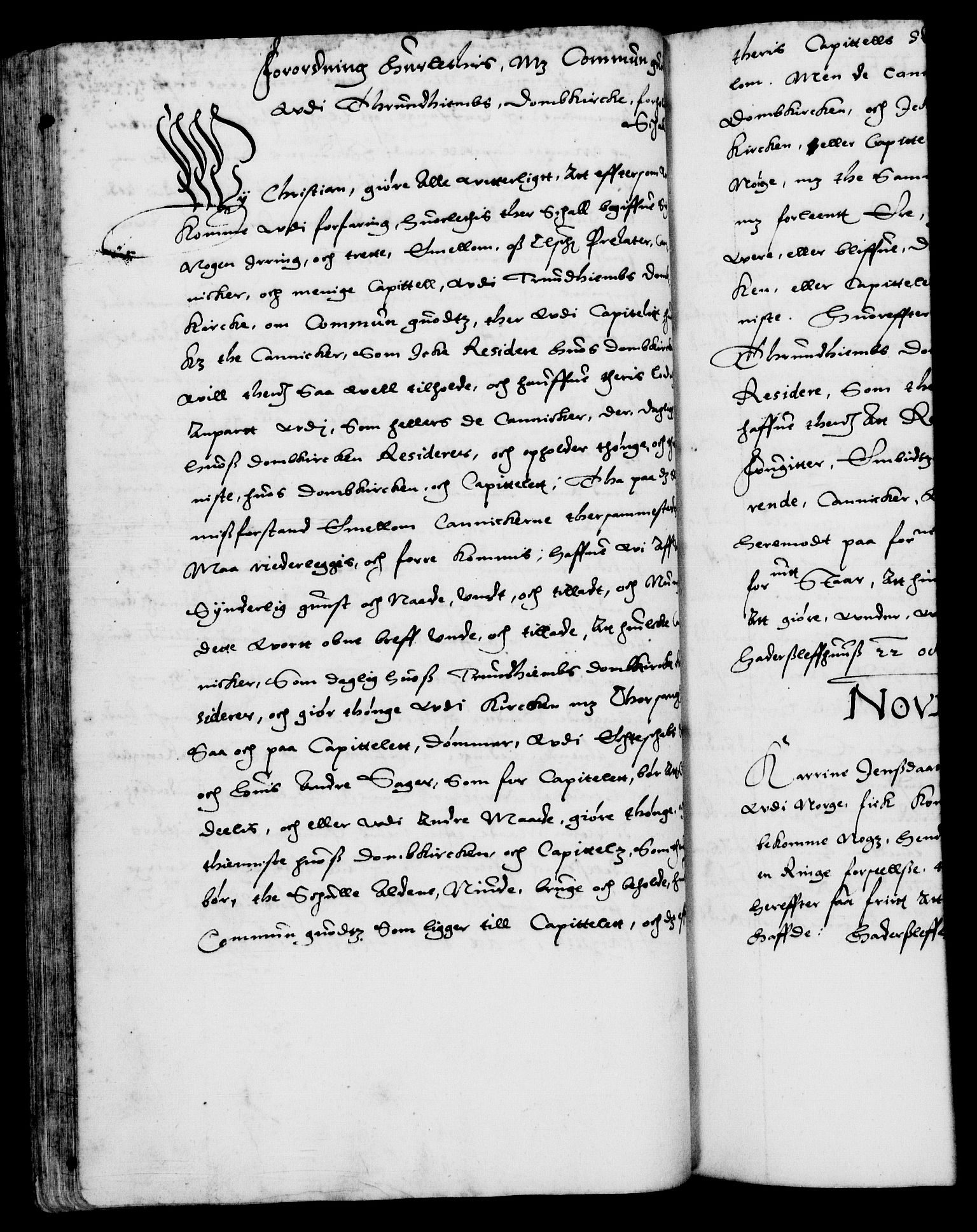 Danske Kanselli 1572-1799, RA/EA-3023/F/Fc/Fca/Fcaa/L0003: Norske registre (mikrofilm), 1596-1616, p. 73b