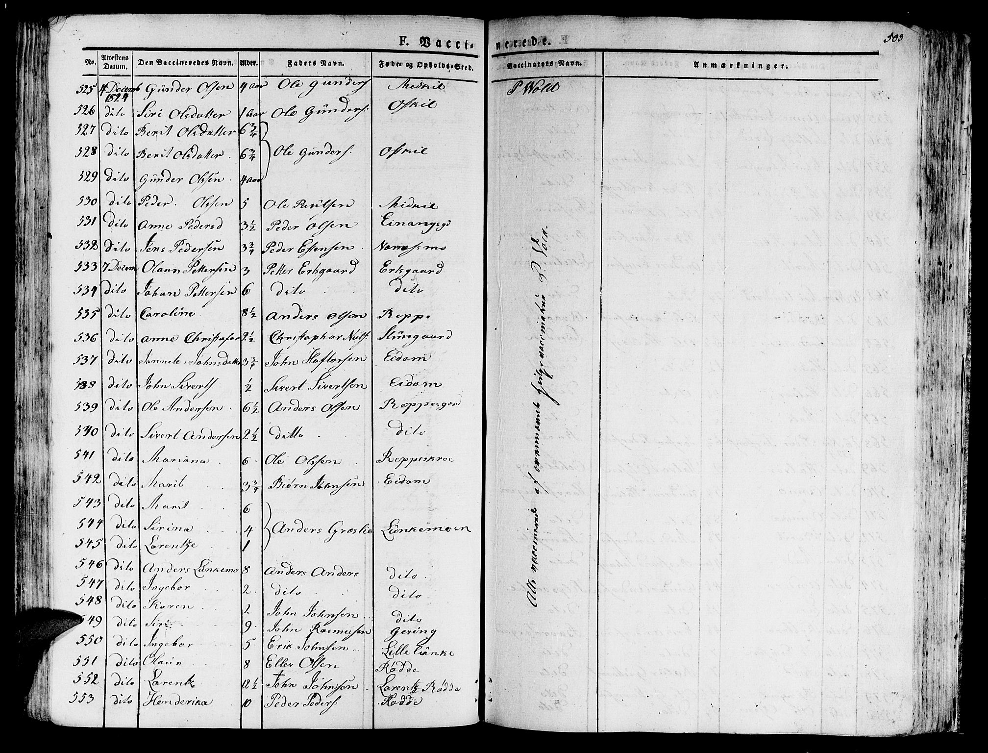 Ministerialprotokoller, klokkerbøker og fødselsregistre - Nord-Trøndelag, SAT/A-1458/709/L0070: Parish register (official) no. 709A10, 1820-1832, p. 503