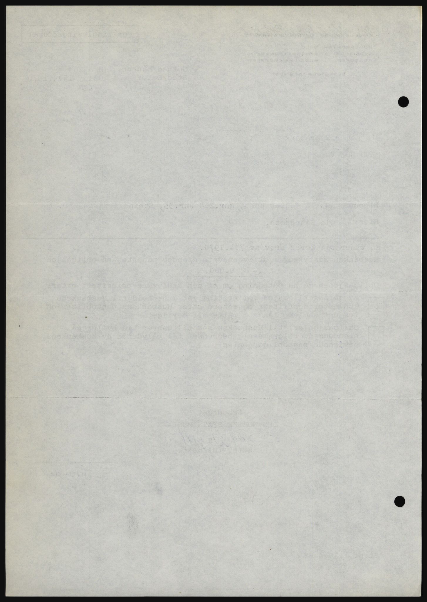 Nord-Hedmark sorenskriveri, SAH/TING-012/H/Hc/L0033: Mortgage book no. 33, 1970-1970, Diary no: : 2235/1970