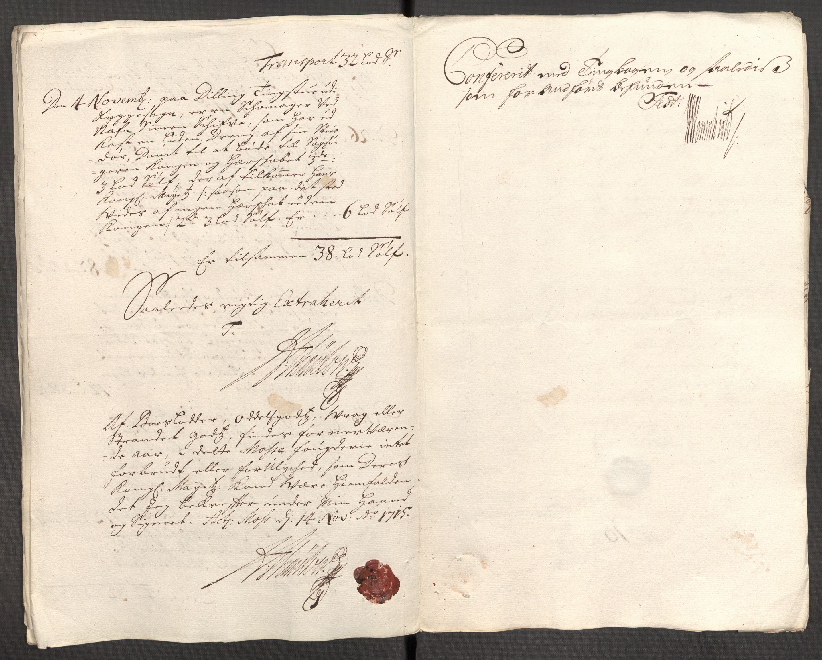 Rentekammeret inntil 1814, Reviderte regnskaper, Fogderegnskap, AV/RA-EA-4092/R04/L0140: Fogderegnskap Moss, Onsøy, Tune, Veme og Åbygge, 1715-1716, p. 114