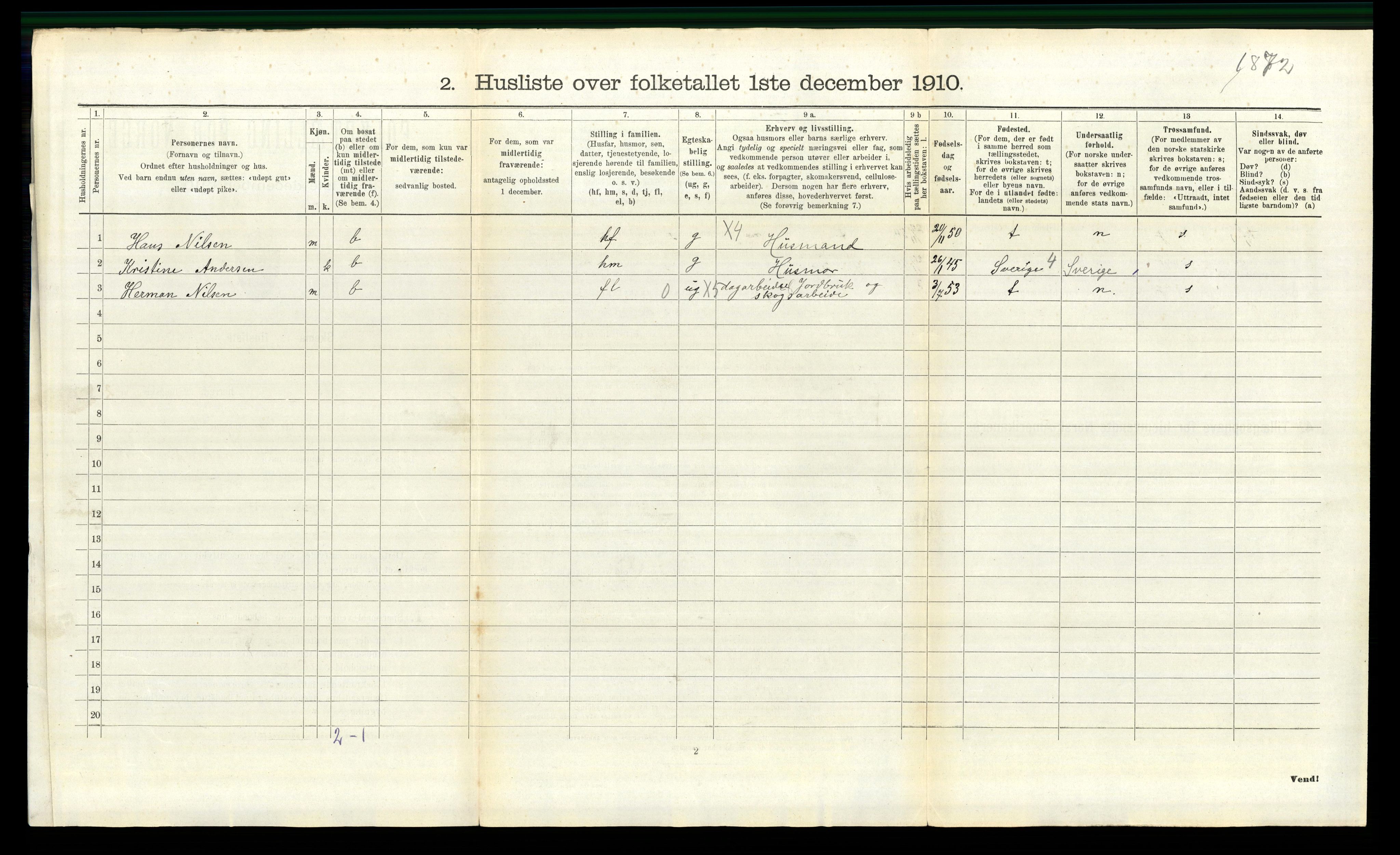 RA, 1910 census for Frogn, 1910, p. 295