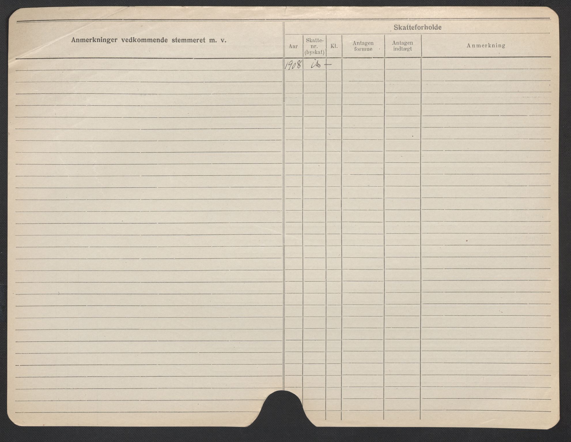 Oslo folkeregister, Registerkort, AV/SAO-A-11715/F/Fa/Fac/L0019: Kvinner, 1906-1914, p. 1077b