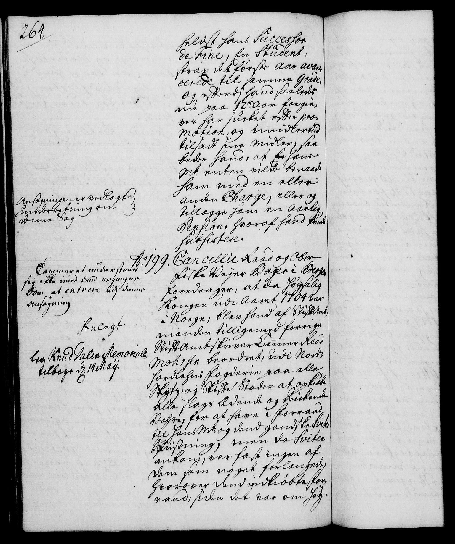 Rentekammeret, Kammerkanselliet, RA/EA-3111/G/Gh/Gha/L0019: Norsk ekstraktmemorialprotokoll (merket RK 53.64), 1736-1737, p. 264