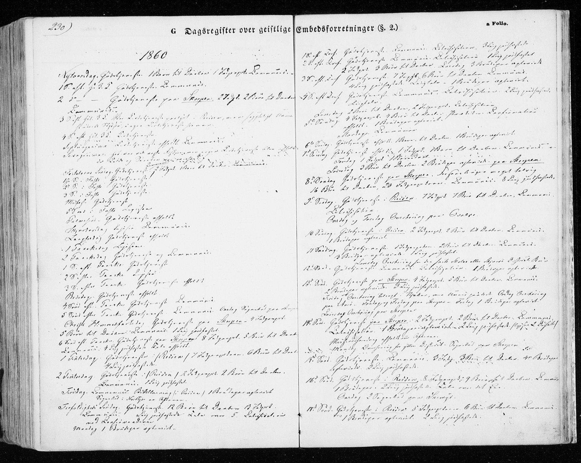 Skjervøy sokneprestkontor, SATØ/S-1300/H/Ha/Haa/L0007kirke: Parish register (official) no. 7, 1860-1870, p. 230
