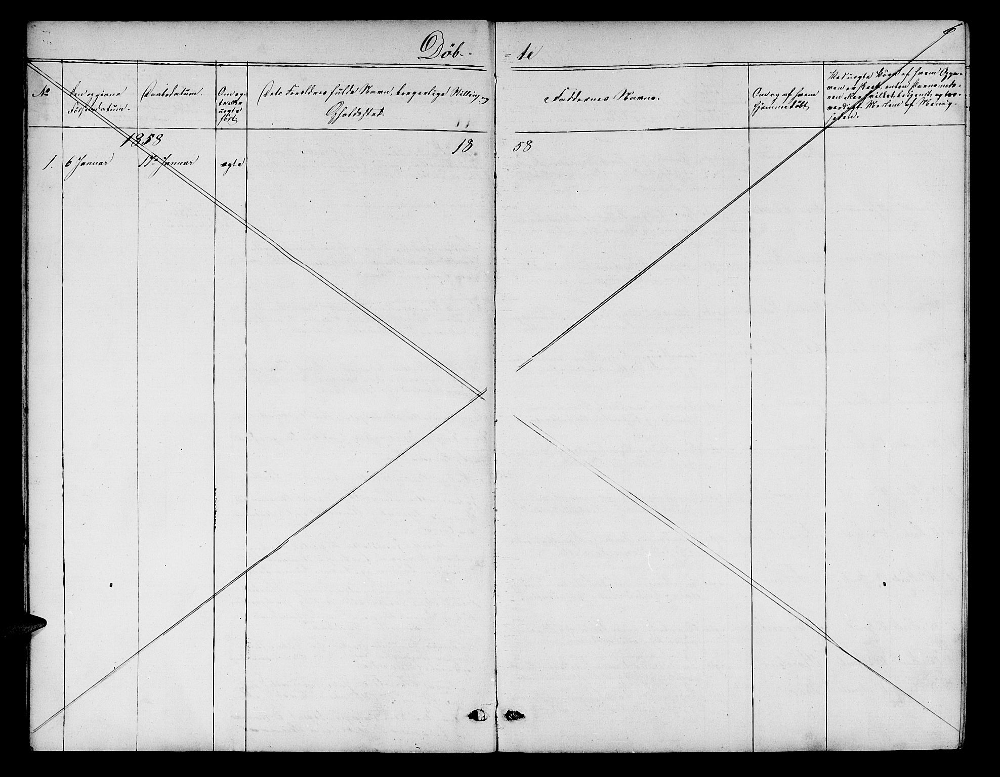 Finnøy sokneprestkontor, SAST/A-101825/H/Ha/Hab/L0002: Parish register (copy) no. B 2, 1857-1878, p. 6