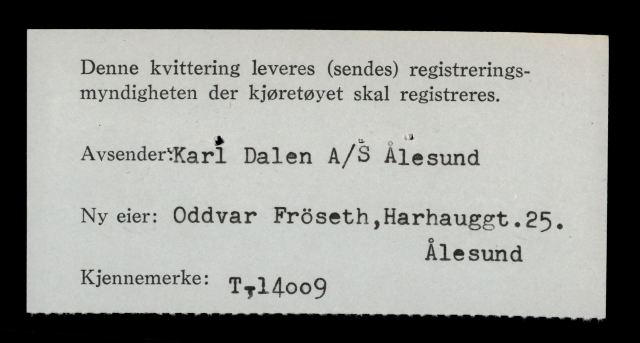 Møre og Romsdal vegkontor - Ålesund trafikkstasjon, AV/SAT-A-4099/F/Fe/L0042: Registreringskort for kjøretøy T 13906 - T 14079, 1927-1998, p. 1454