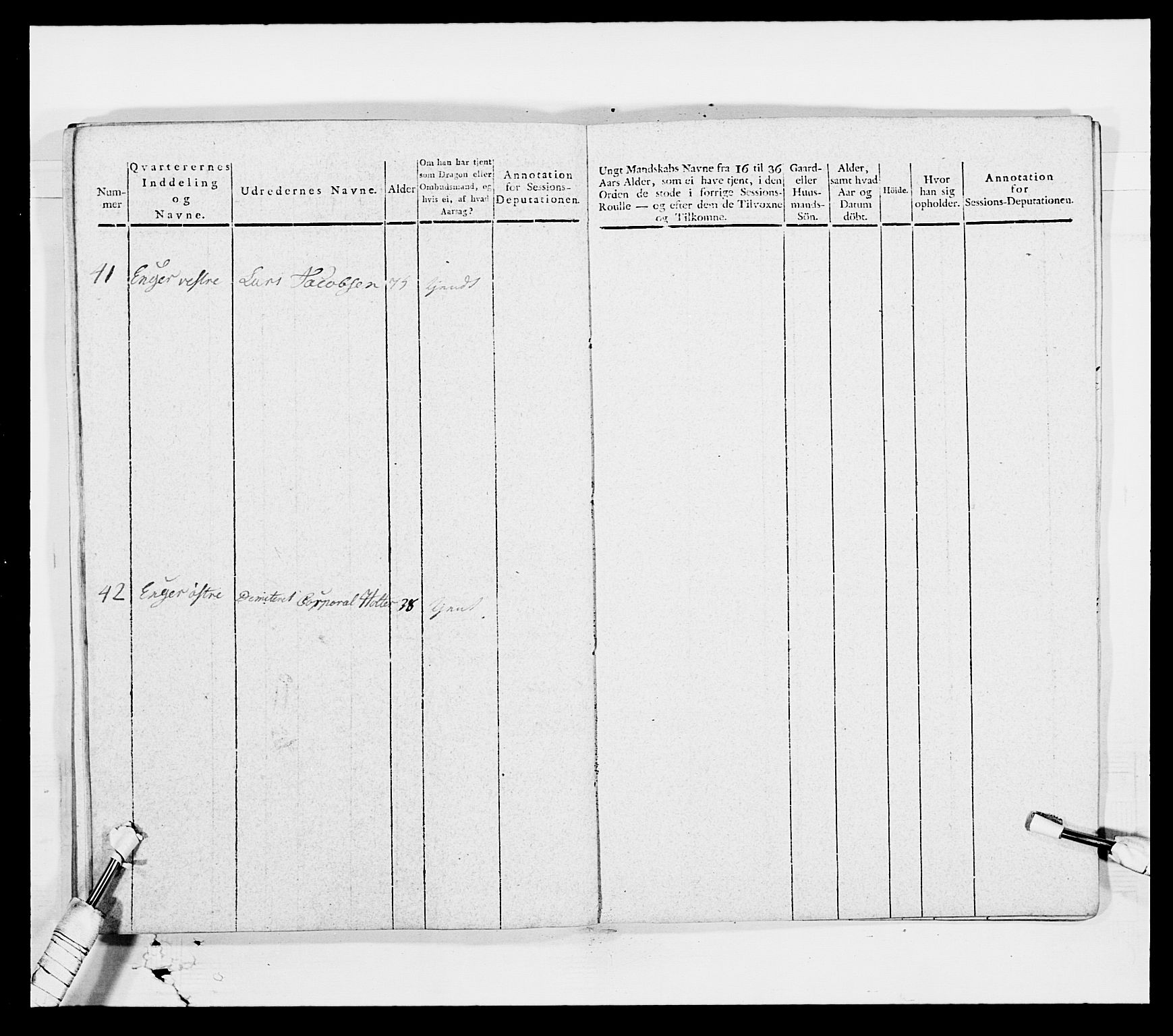 Generalitets- og kommissariatskollegiet, Det kongelige norske kommissariatskollegium, AV/RA-EA-5420/E/Eh/L0003: 1. Sønnafjelske dragonregiment, 1767-1812, p. 712