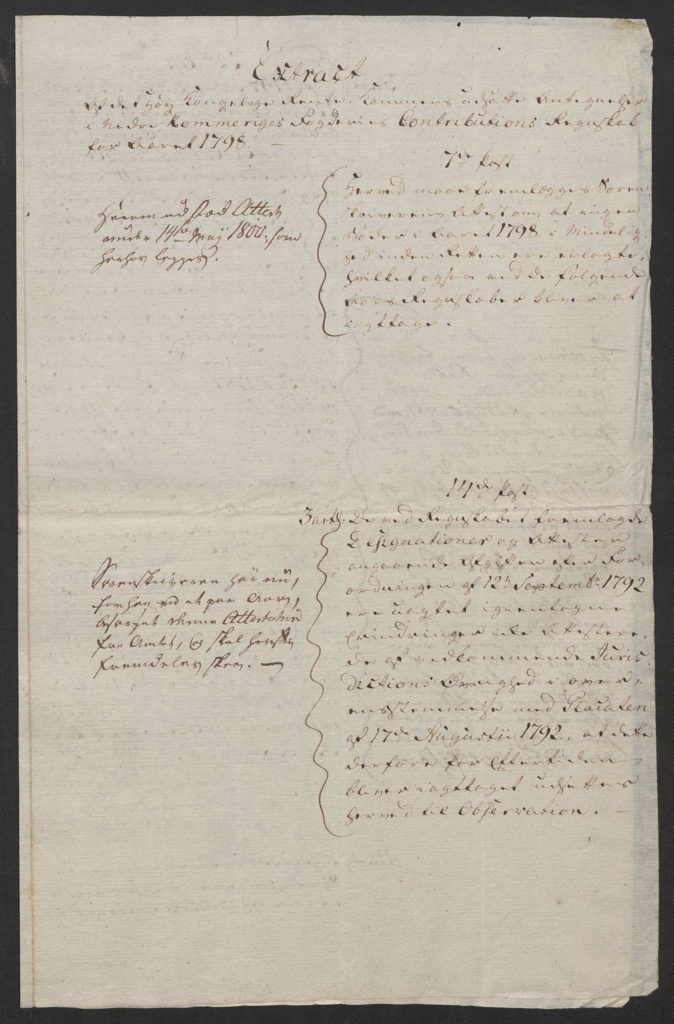 Rentekammeret inntil 1814, Reviderte regnskaper, Fogderegnskap, AV/RA-EA-4092/R11/L0674: Fogderegnskap Nedre Romerike, 1798, p. 613