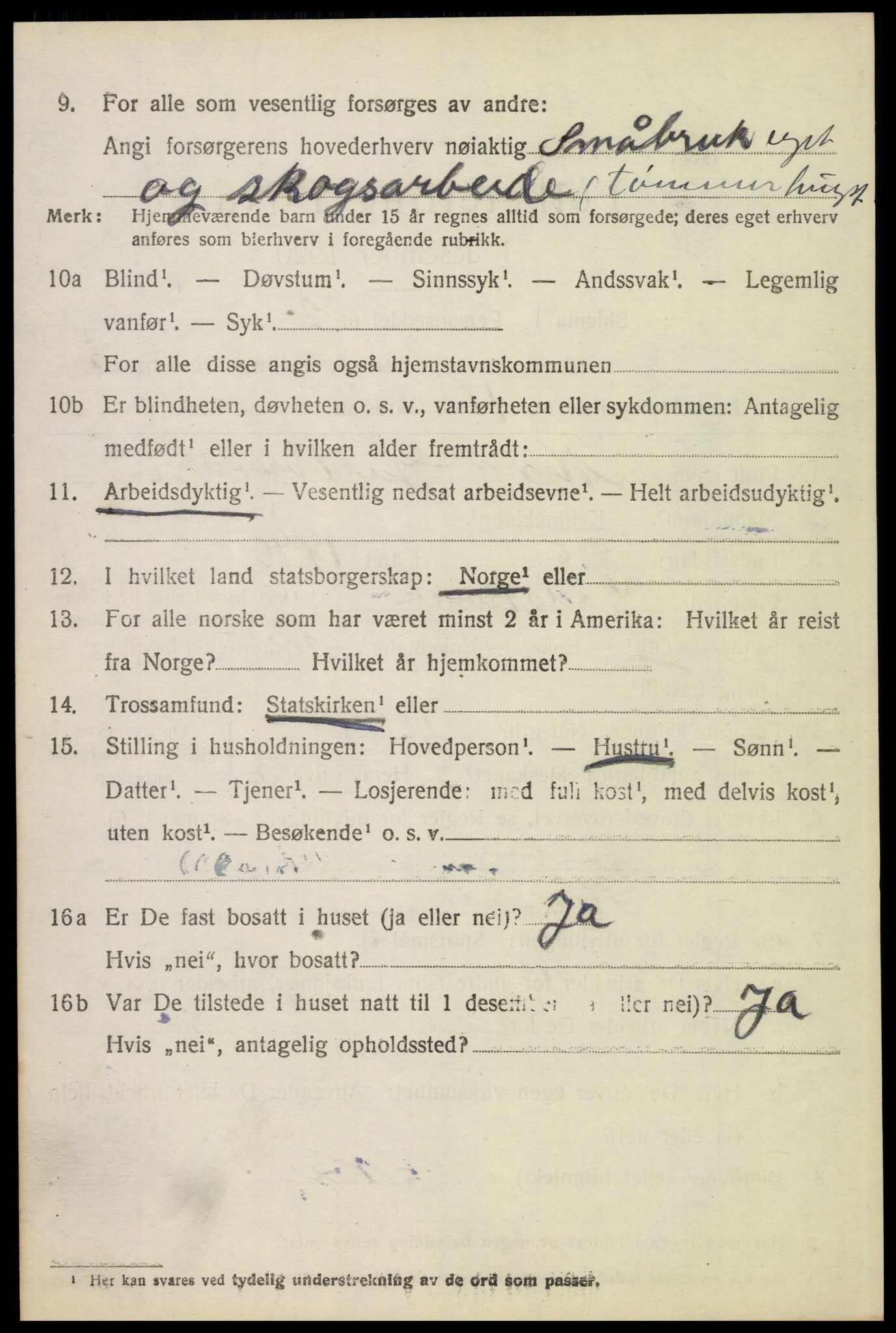 SAH, 1920 census for Eidskog, 1920, p. 4114