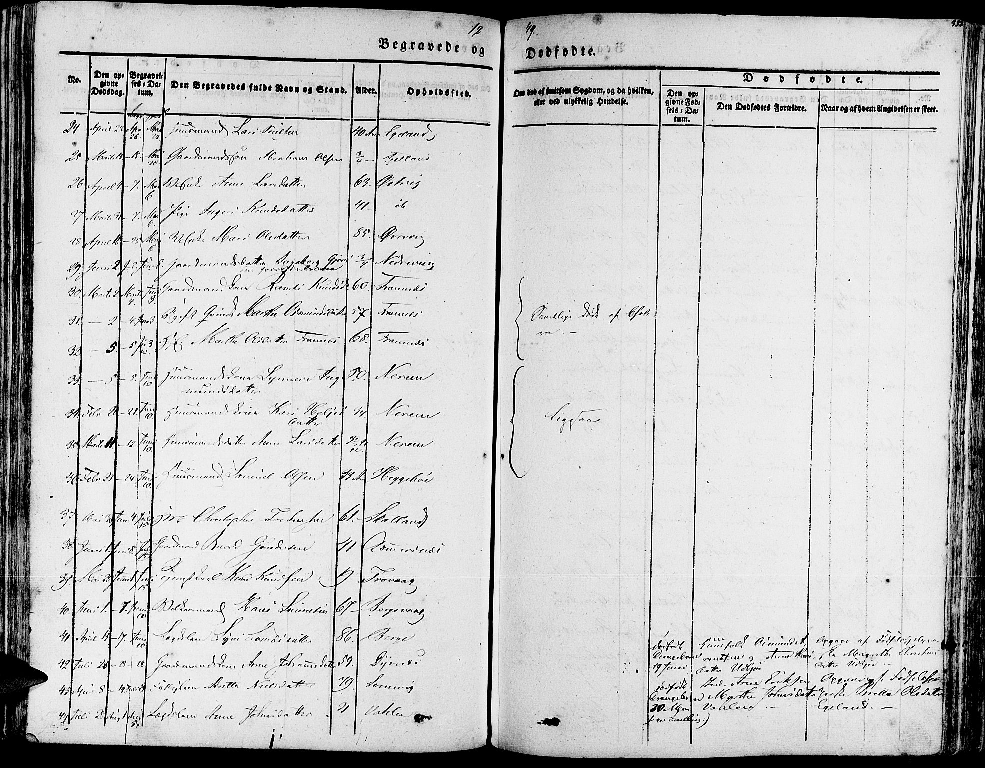 Fjelberg sokneprestembete, AV/SAB-A-75201/H/Haa: Parish register (official) no. A 6, 1835-1851, p. 332