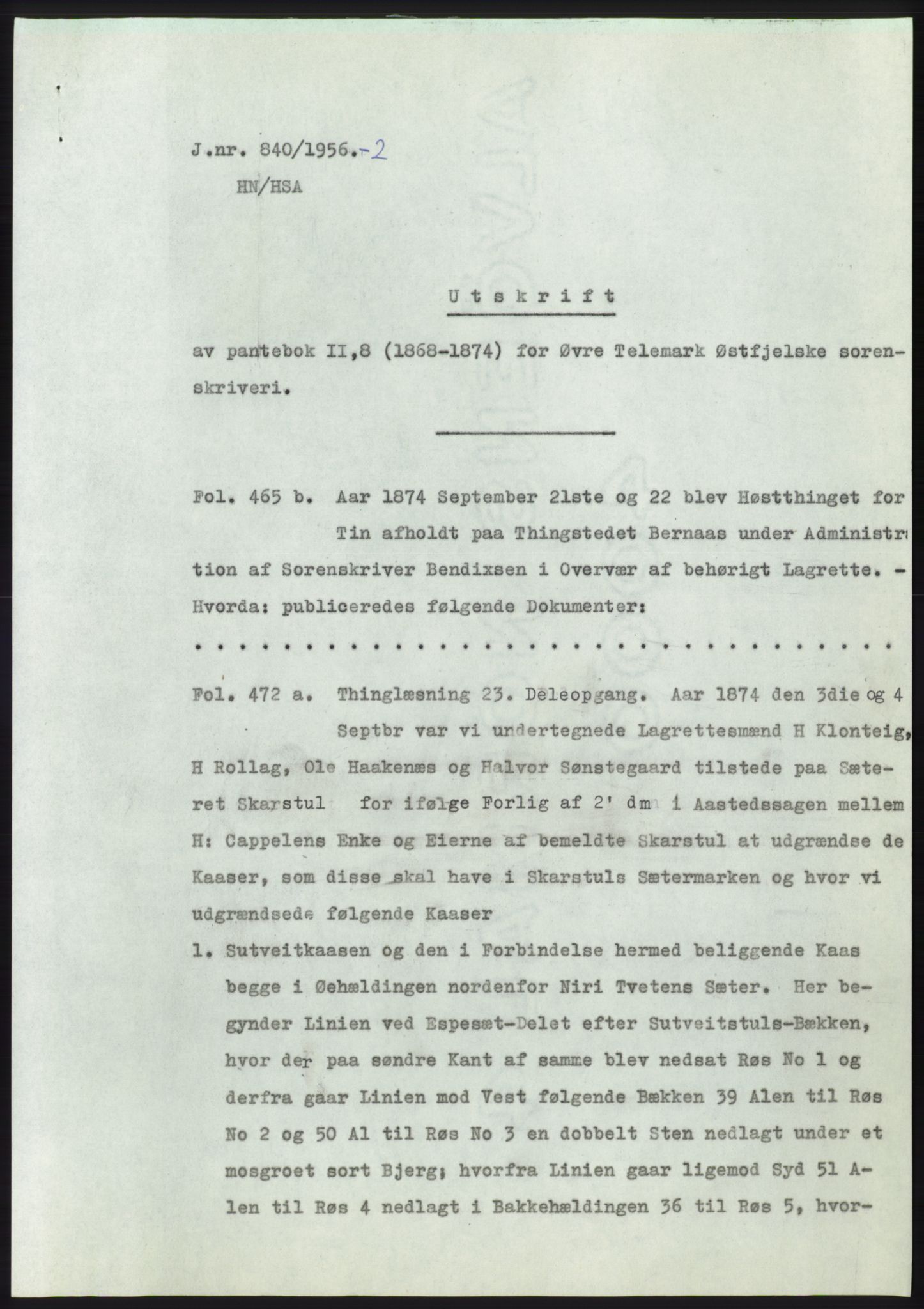 Statsarkivet i Kongsberg, SAKO/A-0001, 1956, p. 57
