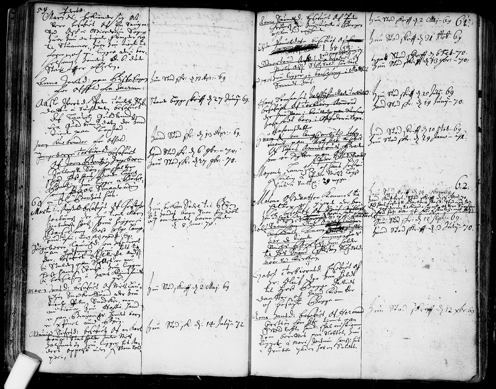 Aker prestekontor kirkebøker, SAO/A-10861/F/L0001: Parish register (official) no. 1, 1656-1688