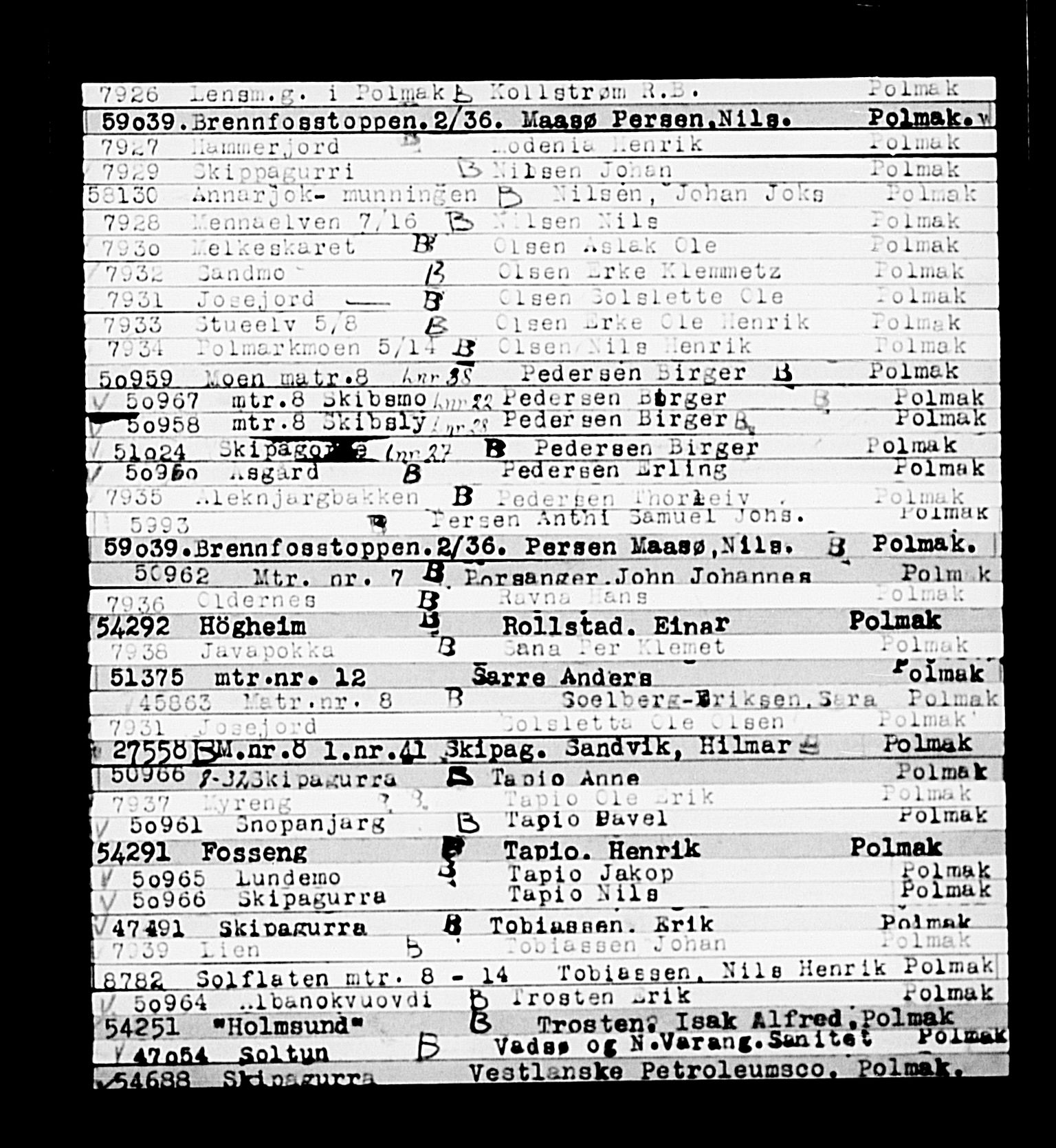 Krigsskadetrygdene for bygninger og løsøre, RA/S-1548/V/L0014: --, 1940-1945, p. 1062