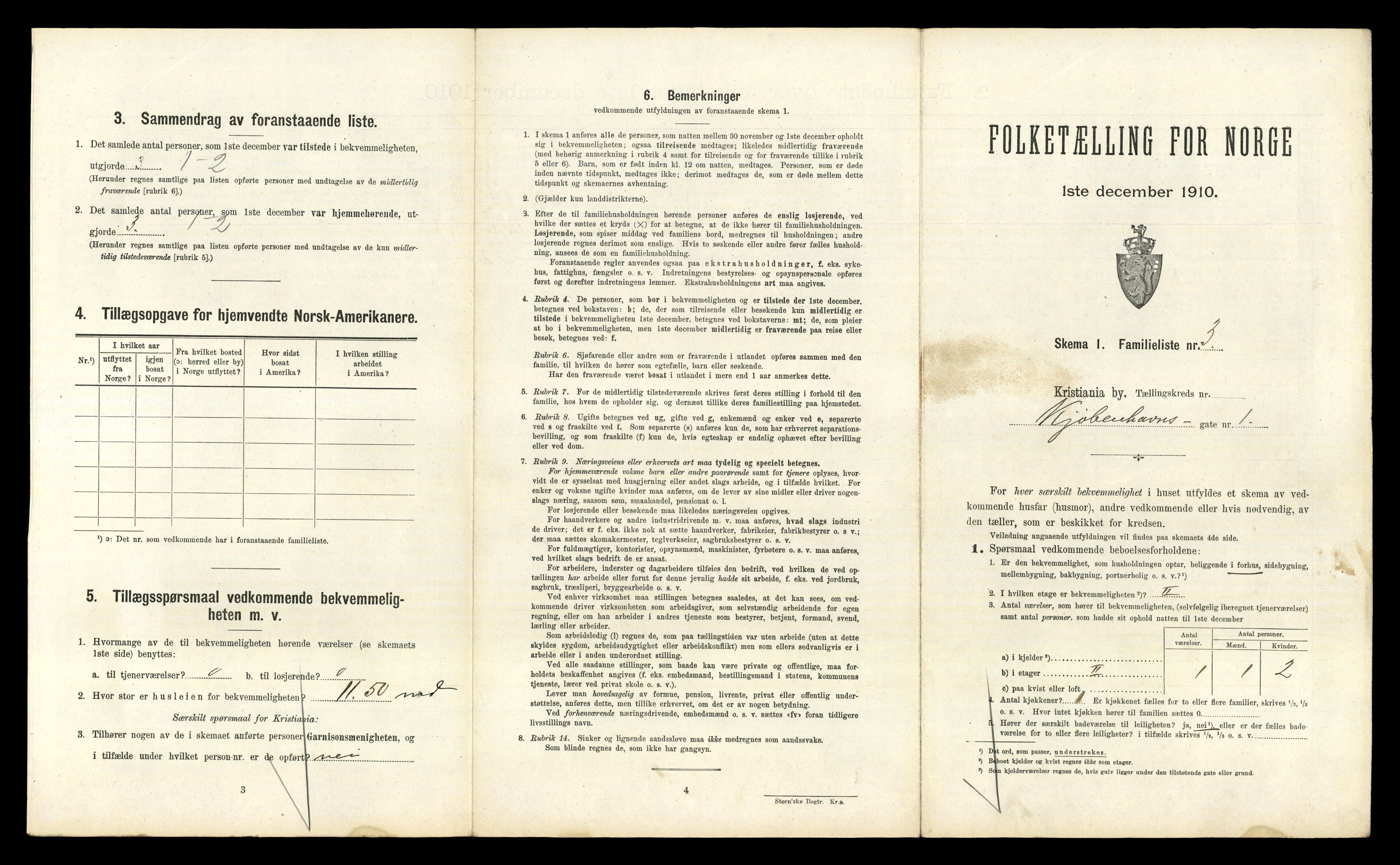 RA, 1910 census for Kristiania, 1910, p. 50123