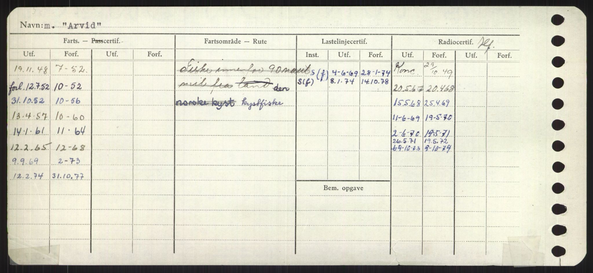 Sjøfartsdirektoratet med forløpere, Skipsmålingen, RA/S-1627/H/Ha/L0001/0001: Fartøy, A-Eig / Fartøy A-Bjøn, p. 426