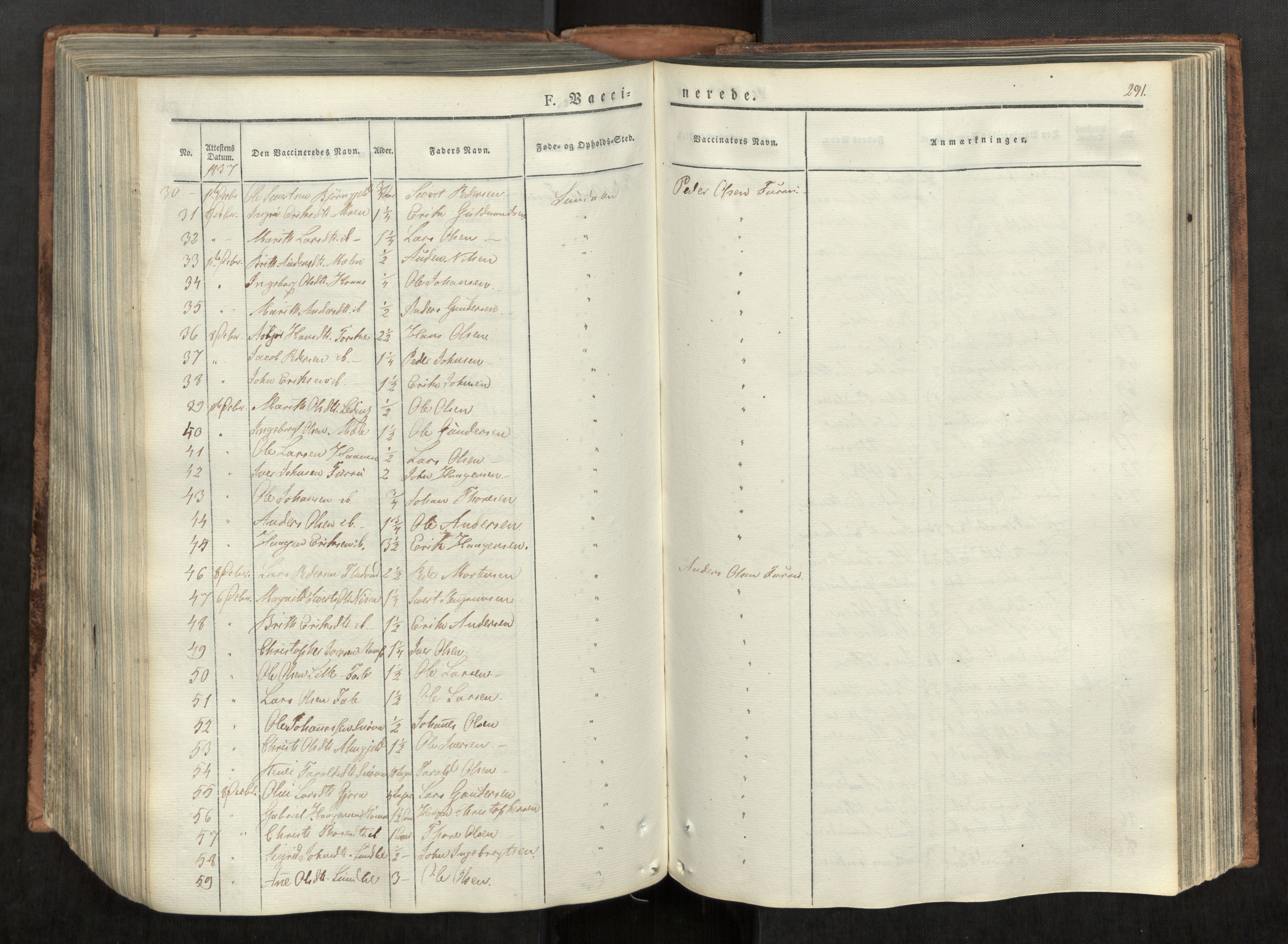 Ministerialprotokoller, klokkerbøker og fødselsregistre - Møre og Romsdal, AV/SAT-A-1454/590/L1012: Parish register (official) no. 590A04, 1832-1846, p. 291