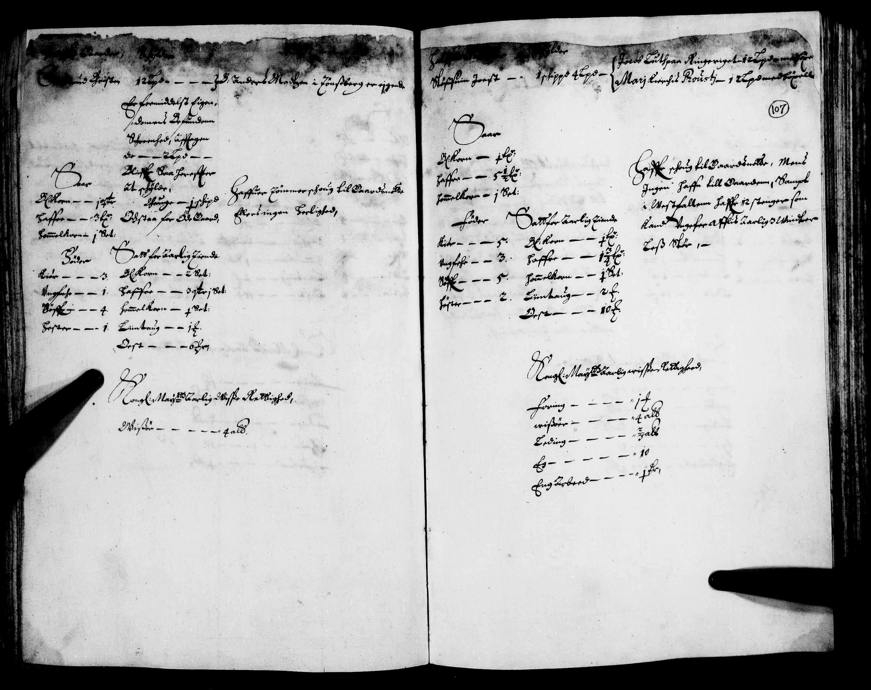 Rentekammeret inntil 1814, Realistisk ordnet avdeling, AV/RA-EA-4070/N/Nb/Nba/L0007: Nedre Romerike fogderi, 1. del, 1666, p. 106b-107a