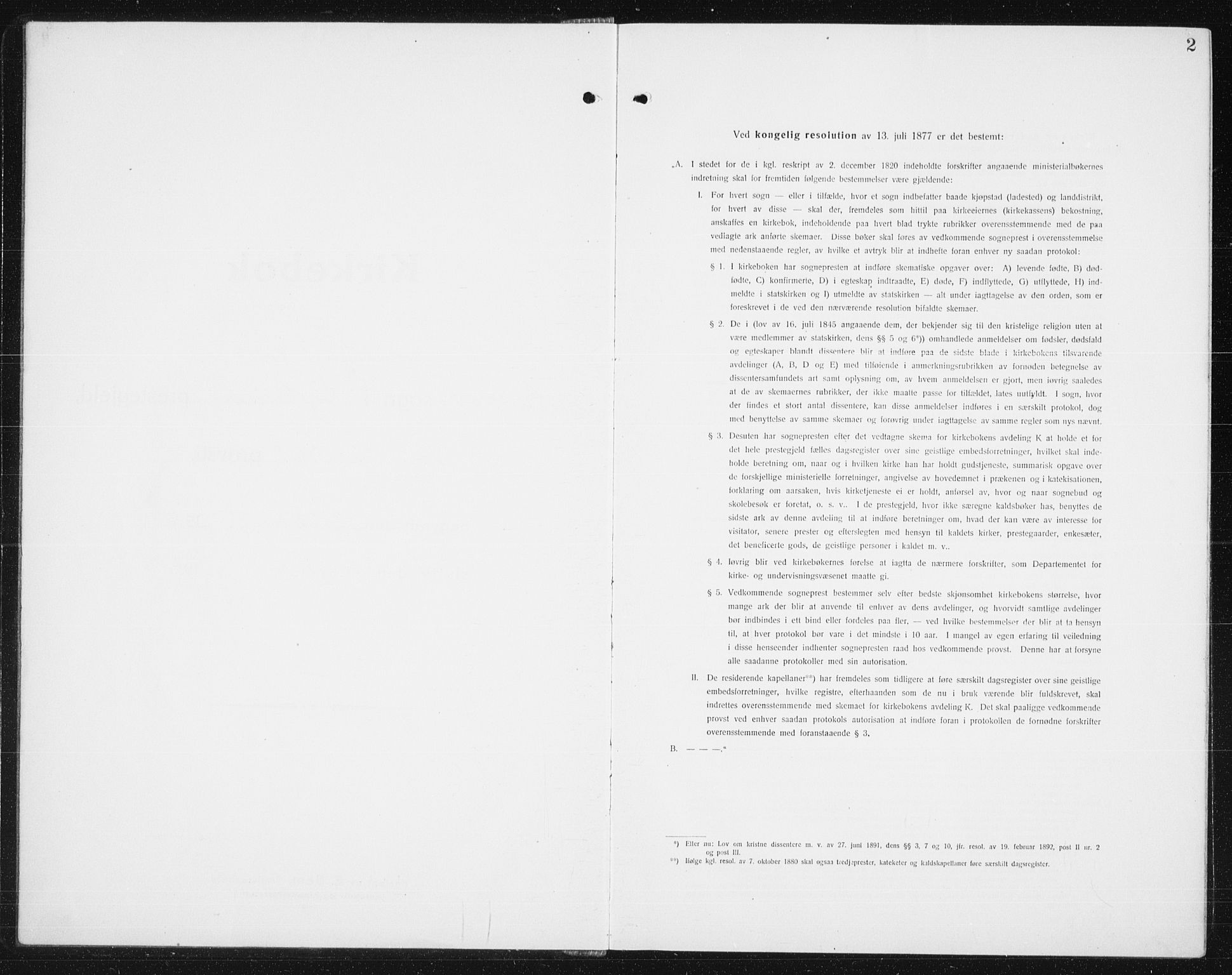 Nes prestekontor Kirkebøker, SAO/A-10410/G/Gc/L0002: Parish register (copy) no. III 2, 1915-1943, p. 2