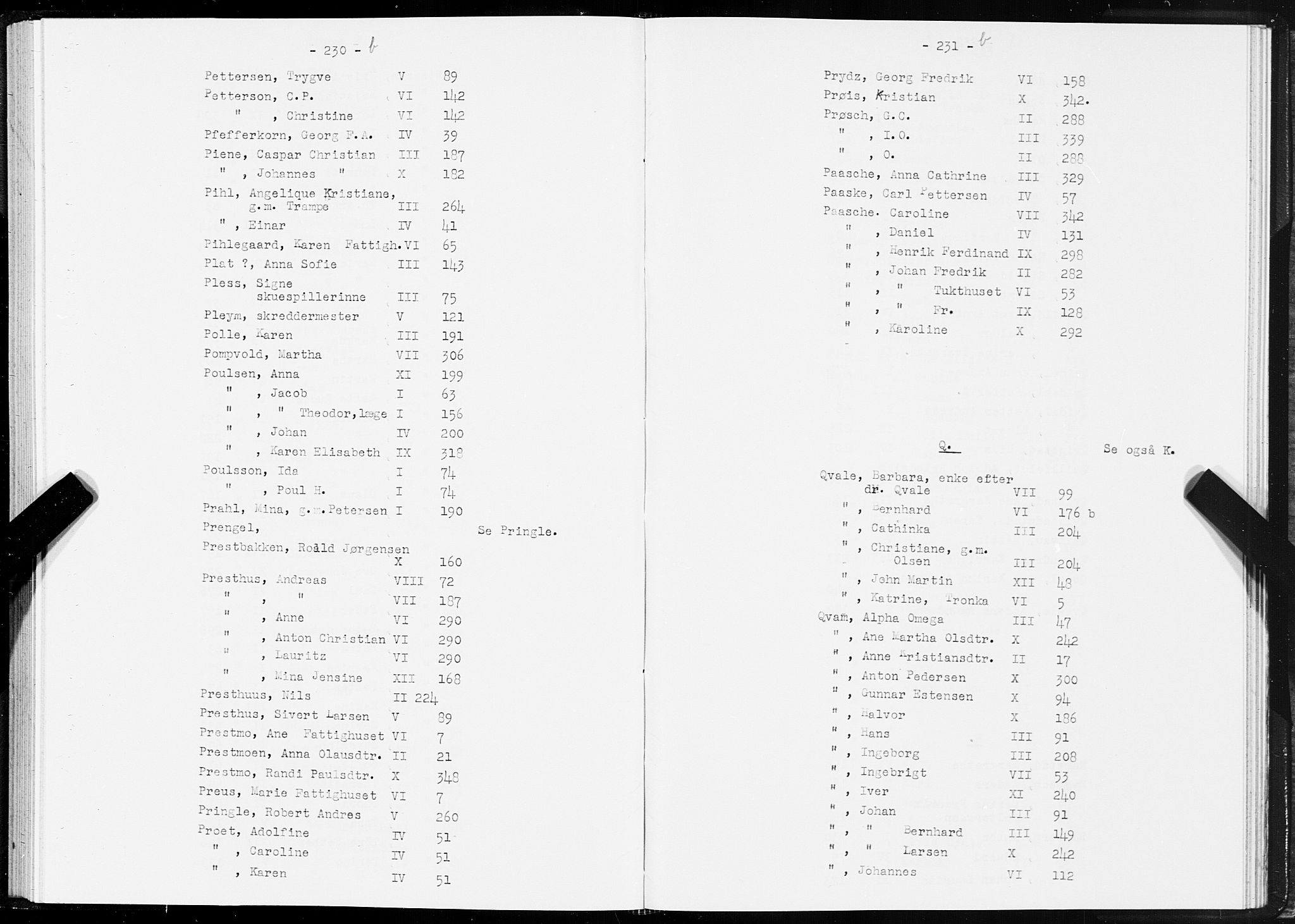 SAT, 1875 census for 1601 Trondheim, 1875, p. 230b-231b