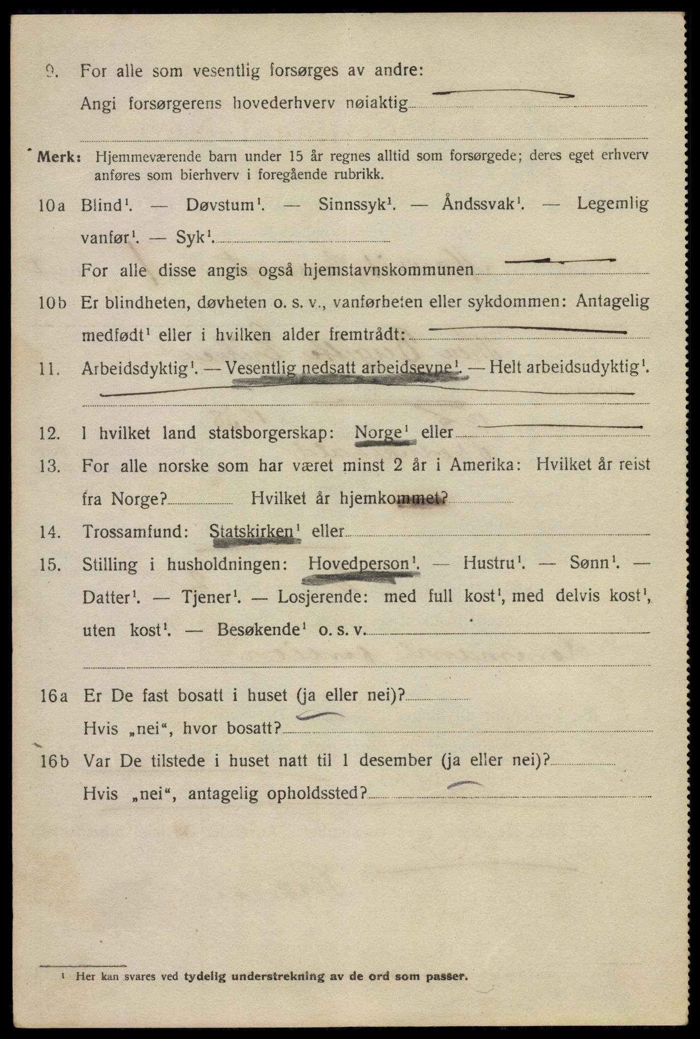 SAO, 1920 census for Kristiania, 1920, p. 392952