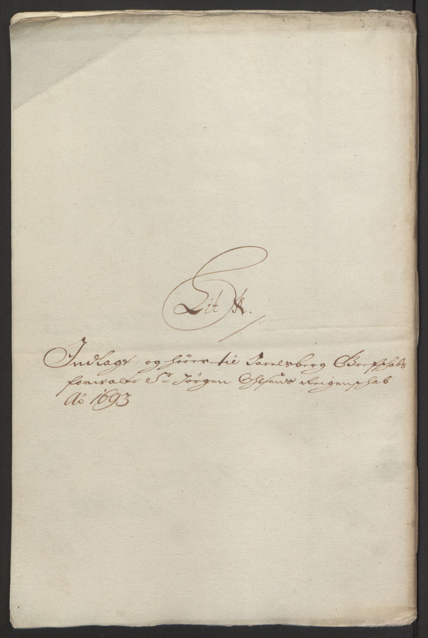 Rentekammeret inntil 1814, Reviderte regnskaper, Fogderegnskap, AV/RA-EA-4092/R32/L1866: Fogderegnskap Jarlsberg grevskap, 1693, p. 228