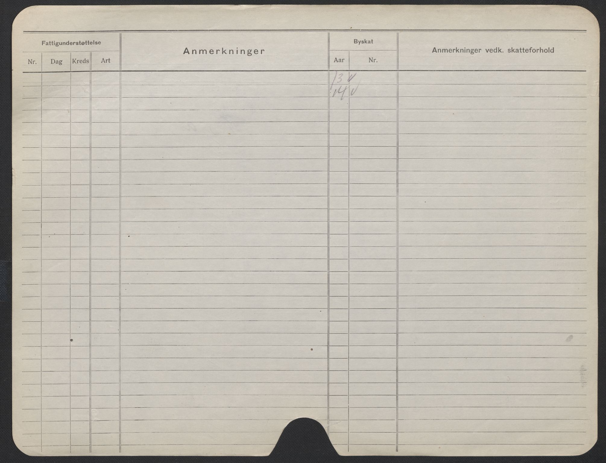 Oslo folkeregister, Registerkort, AV/SAO-A-11715/F/Fa/Fac/L0013: Kvinner, 1906-1914, p. 1249b