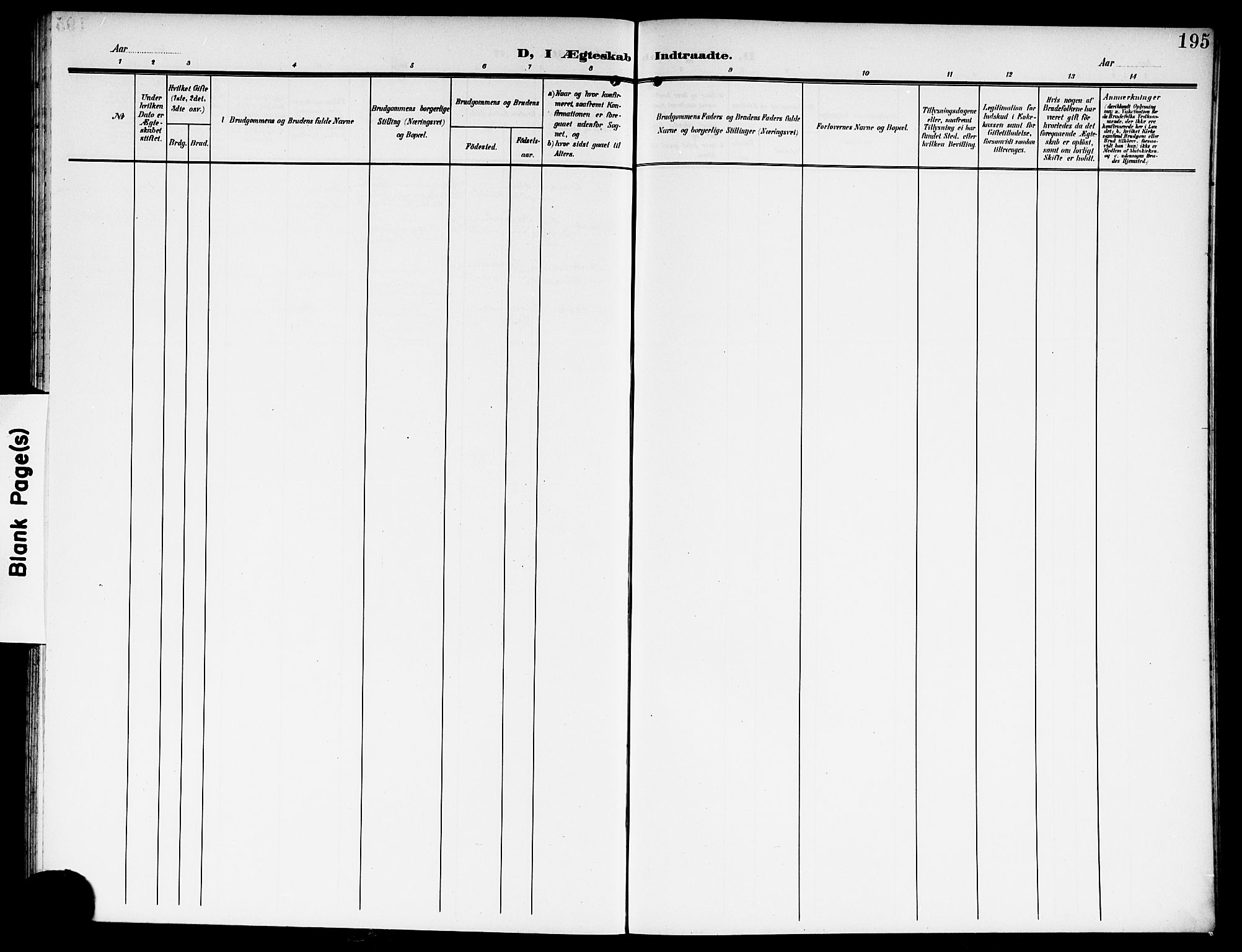 Kråkstad prestekontor Kirkebøker, SAO/A-10125a/G/Gb/L0001: Parish register (copy) no. II 1, 1905-1920, p. 195