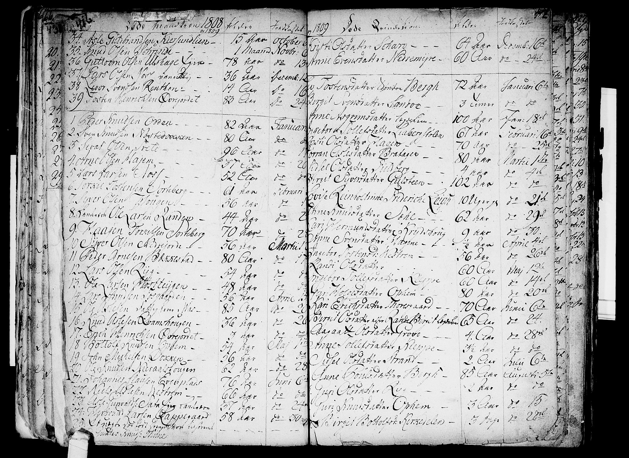 Ål kirkebøker, AV/SAKO-A-249/F/Fa/L0003: Parish register (official) no. I 3, 1807-1814, p. 416-417