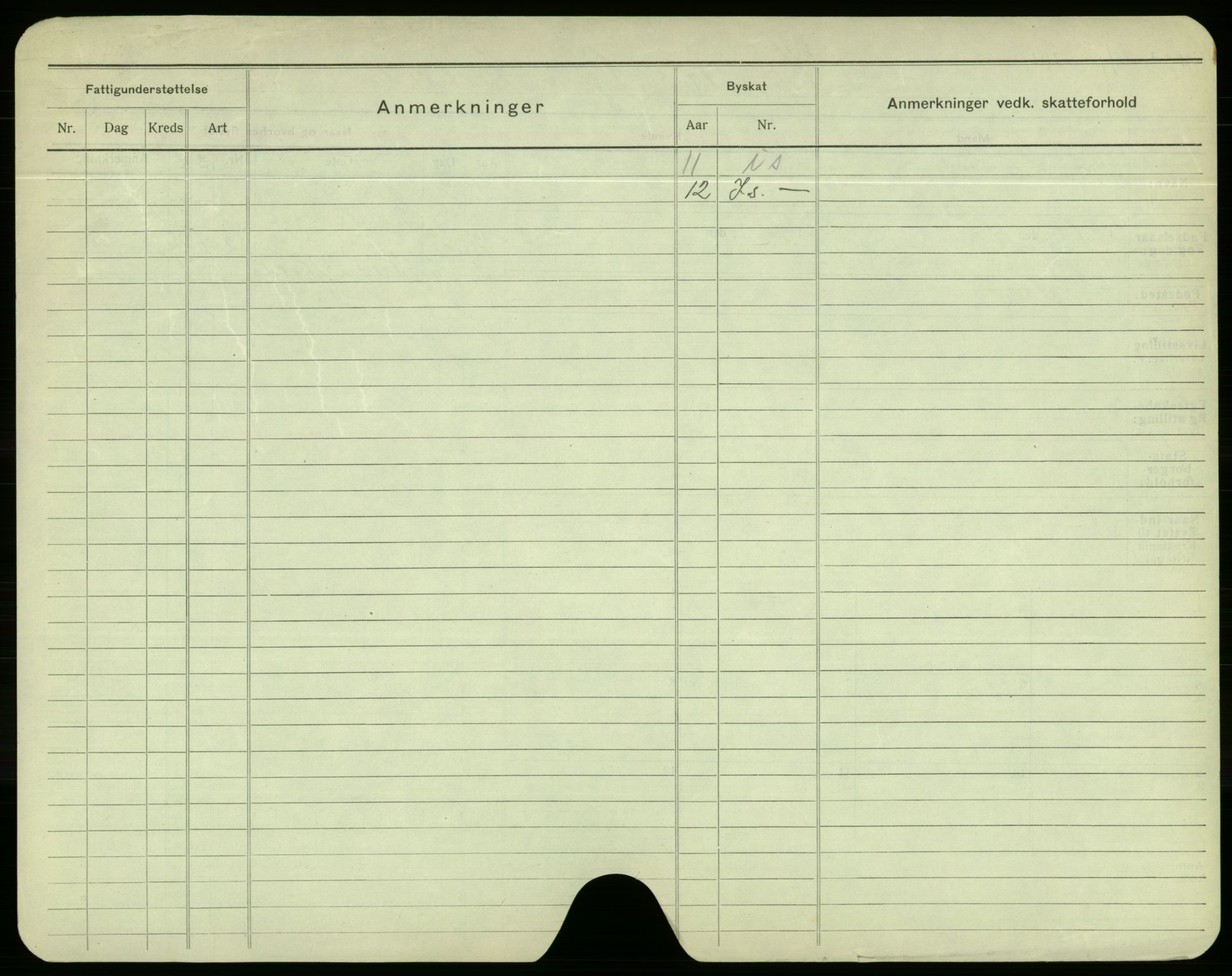 Oslo folkeregister, Registerkort, SAO/A-11715/F/Fa/Fac/L0003: Menn, 1906-1914, p. 1251b