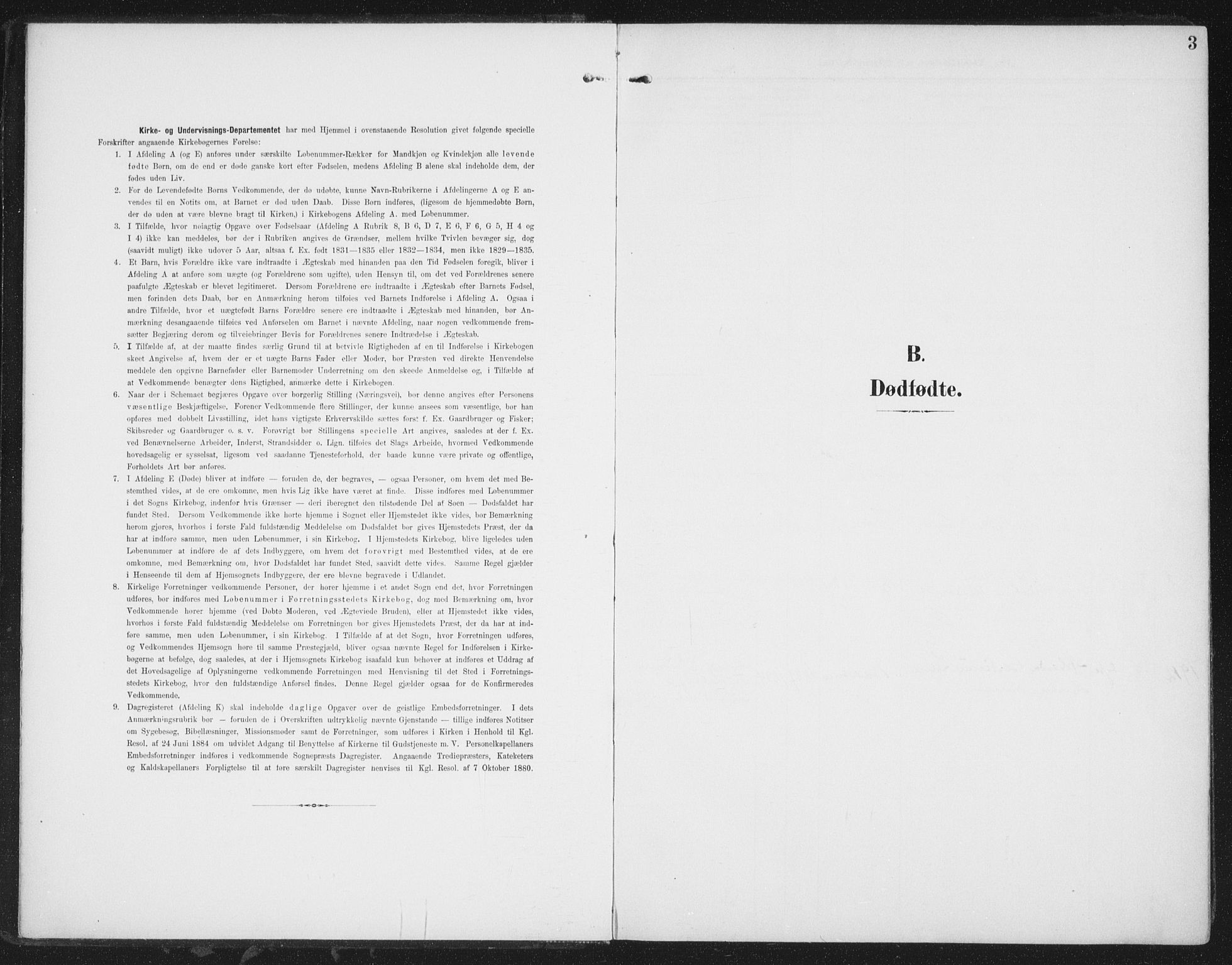 Ministerialprotokoller, klokkerbøker og fødselsregistre - Nordland, SAT/A-1459/827/L0403: Parish register (official) no. 827A15, 1903-1912, p. 3