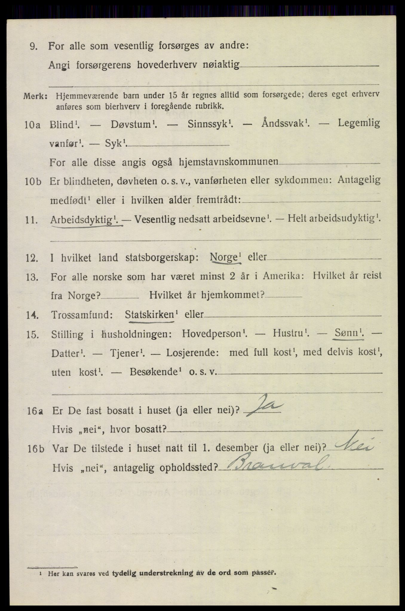 SAH, 1920 census for Våler (Hedmark), 1920, p. 7404