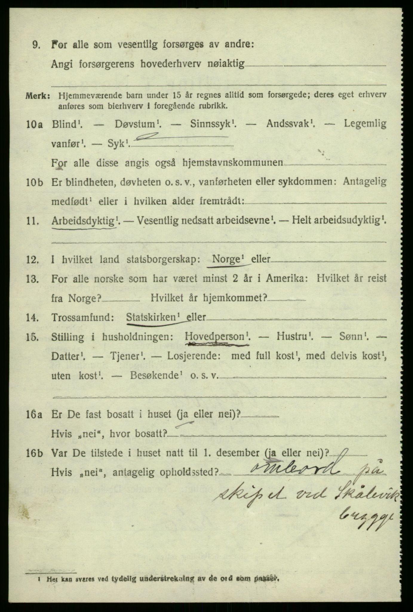 SAB, 1920 census for Laksevåg, 1920, p. 18019