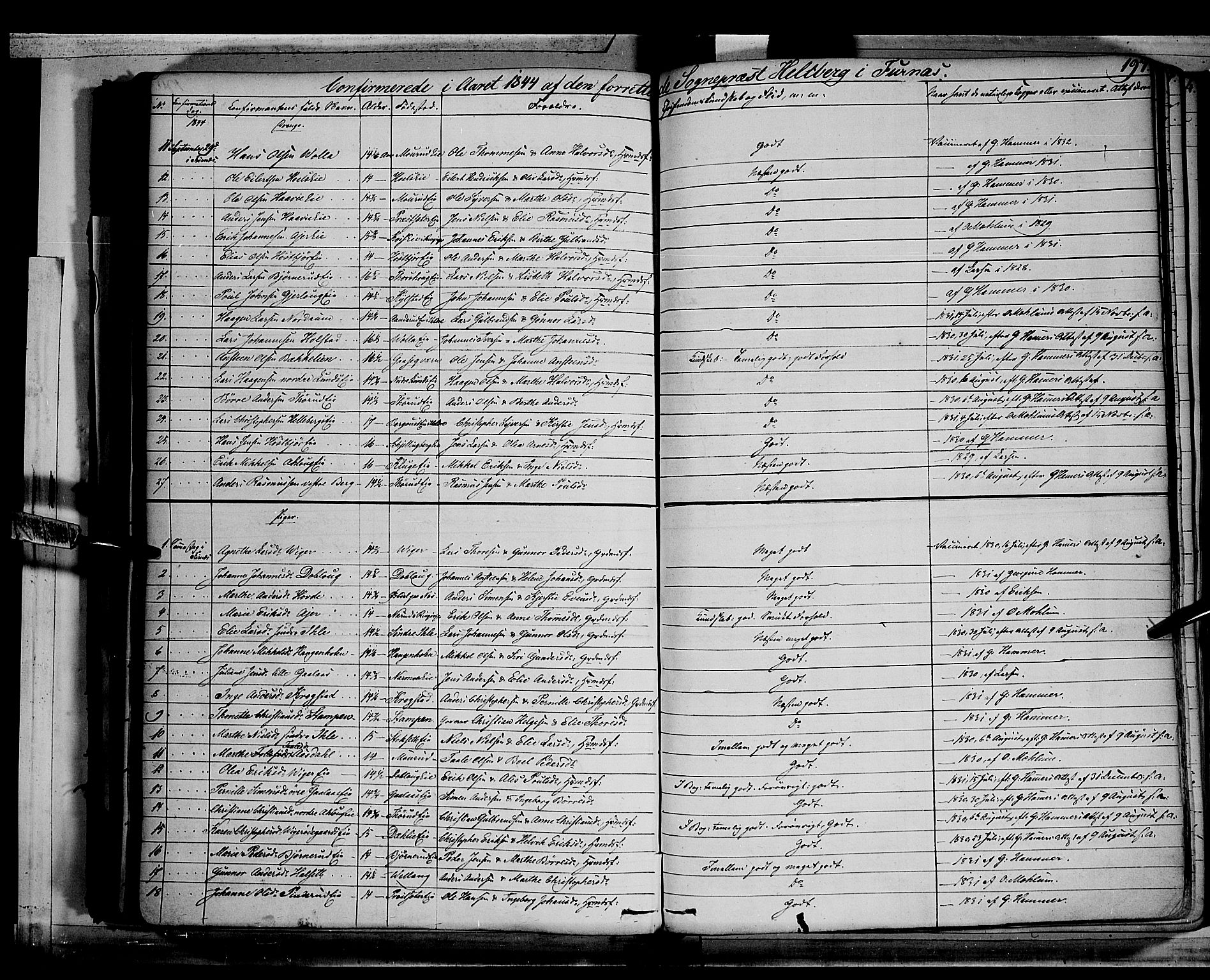 Vang prestekontor, Hedmark, AV/SAH-PREST-008/H/Ha/Haa/L0010: Parish register (official) no. 10, 1841-1855, p. 197