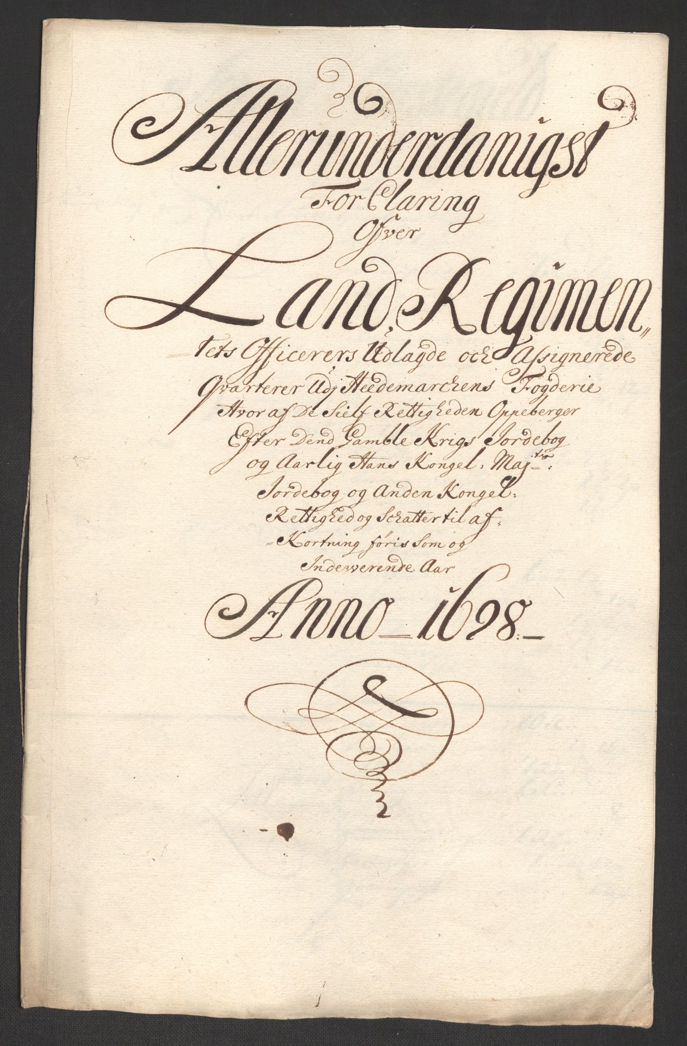 Rentekammeret inntil 1814, Reviderte regnskaper, Fogderegnskap, AV/RA-EA-4092/R16/L1037: Fogderegnskap Hedmark, 1697-1698, p. 432