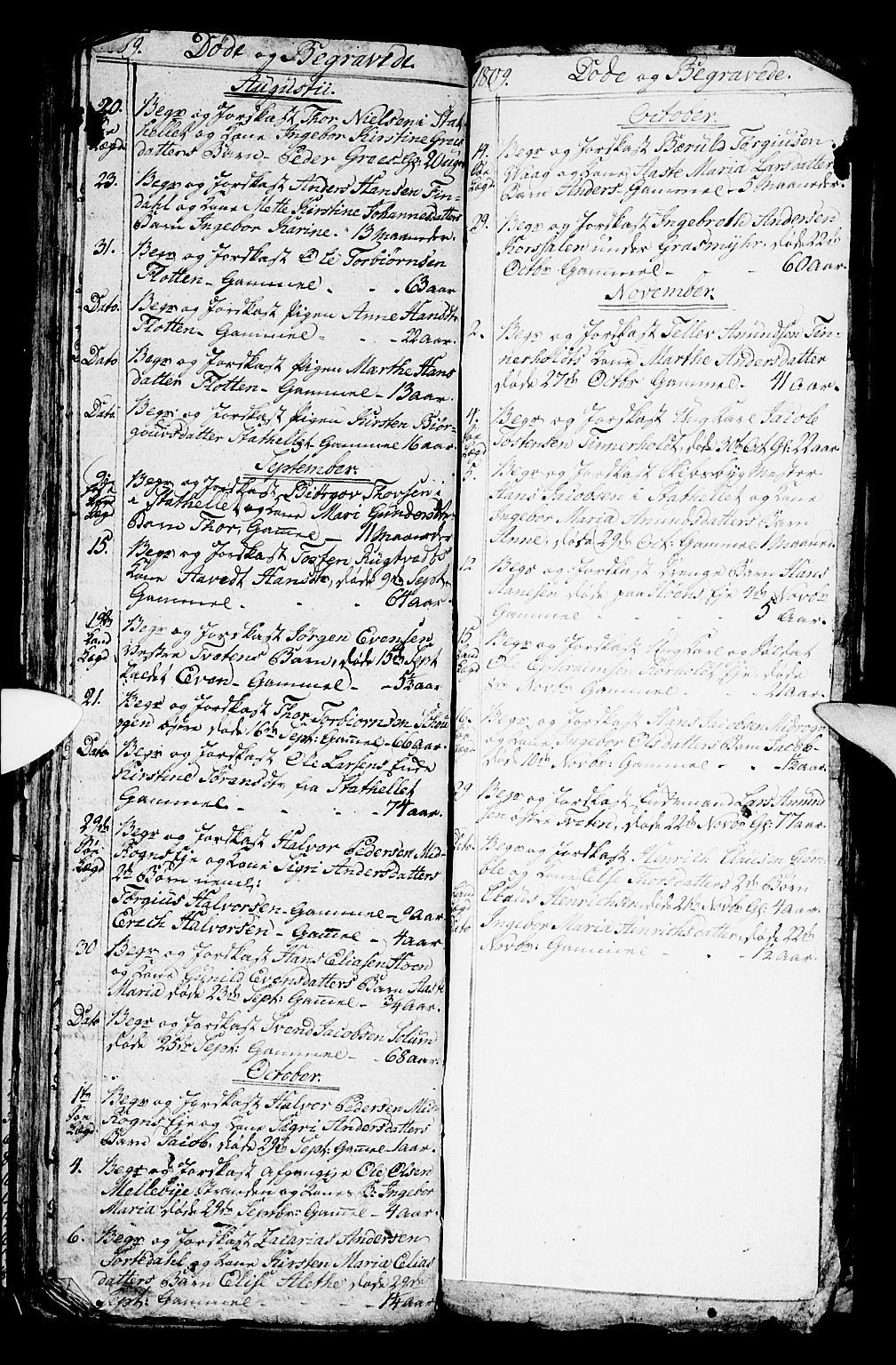 Bamble kirkebøker, AV/SAKO-A-253/G/Ga/L0004: Parish register (copy) no. I 4, 1808-1814